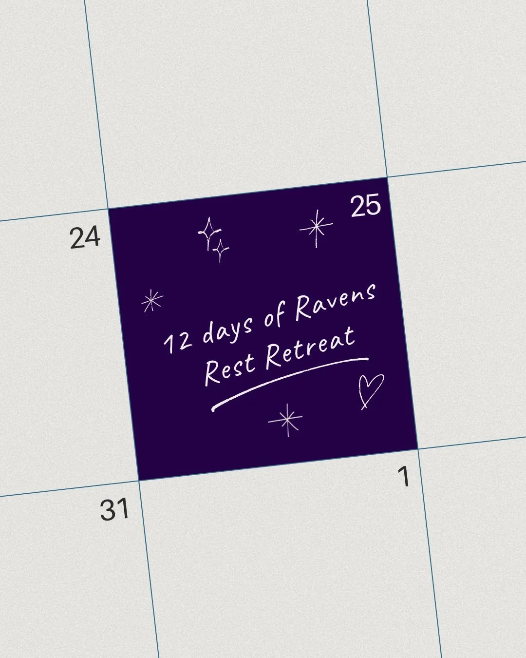 We present&hellip; the 12 days of Ravens Rest Retreat. We wish everyone happy holidays and ending to 2025

#holiday #farmstay #rest #visitnovascotia #yule