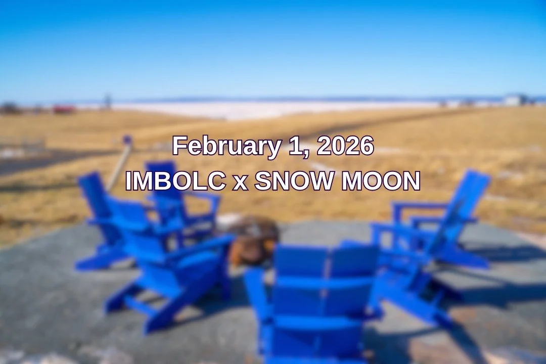 This year, February 1st, has a rare alignment of lunar and seasonal cycles. The Full Snow Moon and Imbolc coincide this year. Many people celebrating the Wheel of the Year see it as a potent moment for intentions, renewal, and embracing the promise o