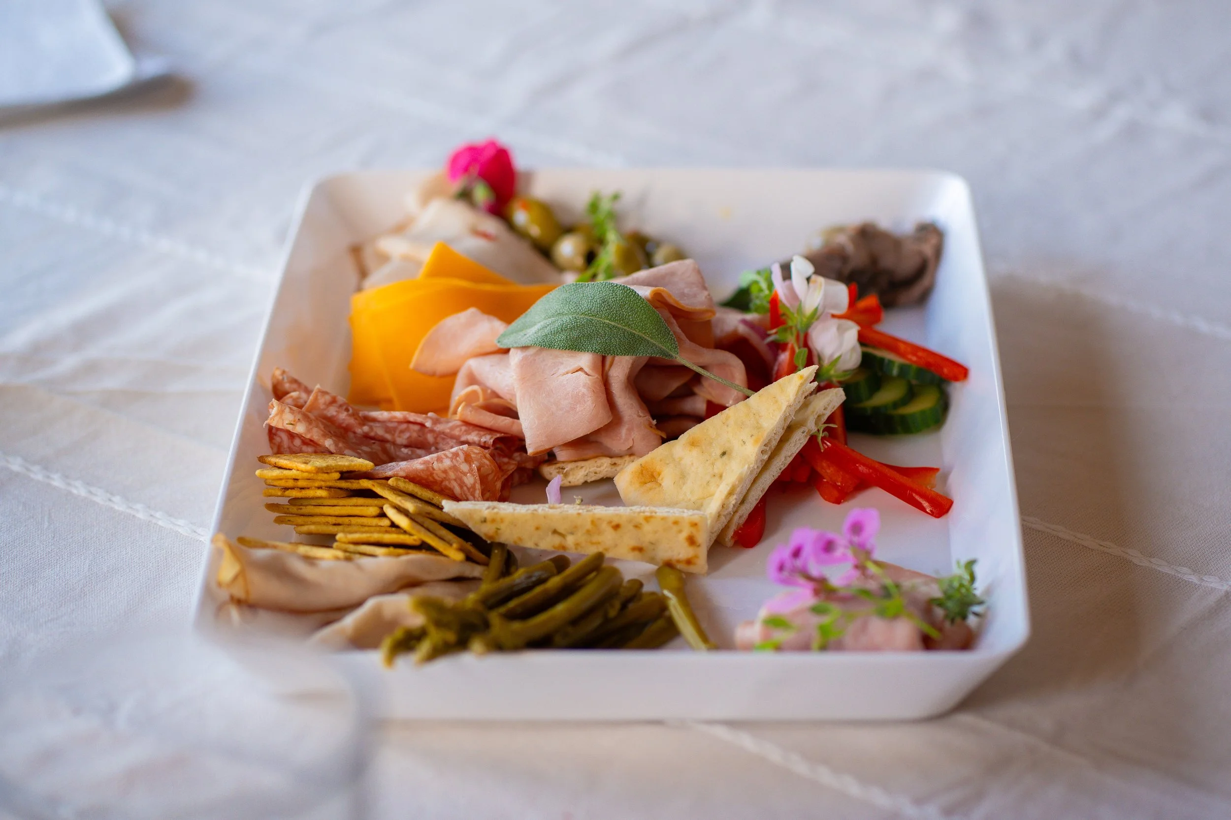 Ravens Rest Retreat Event - plate of finger food.jpg
