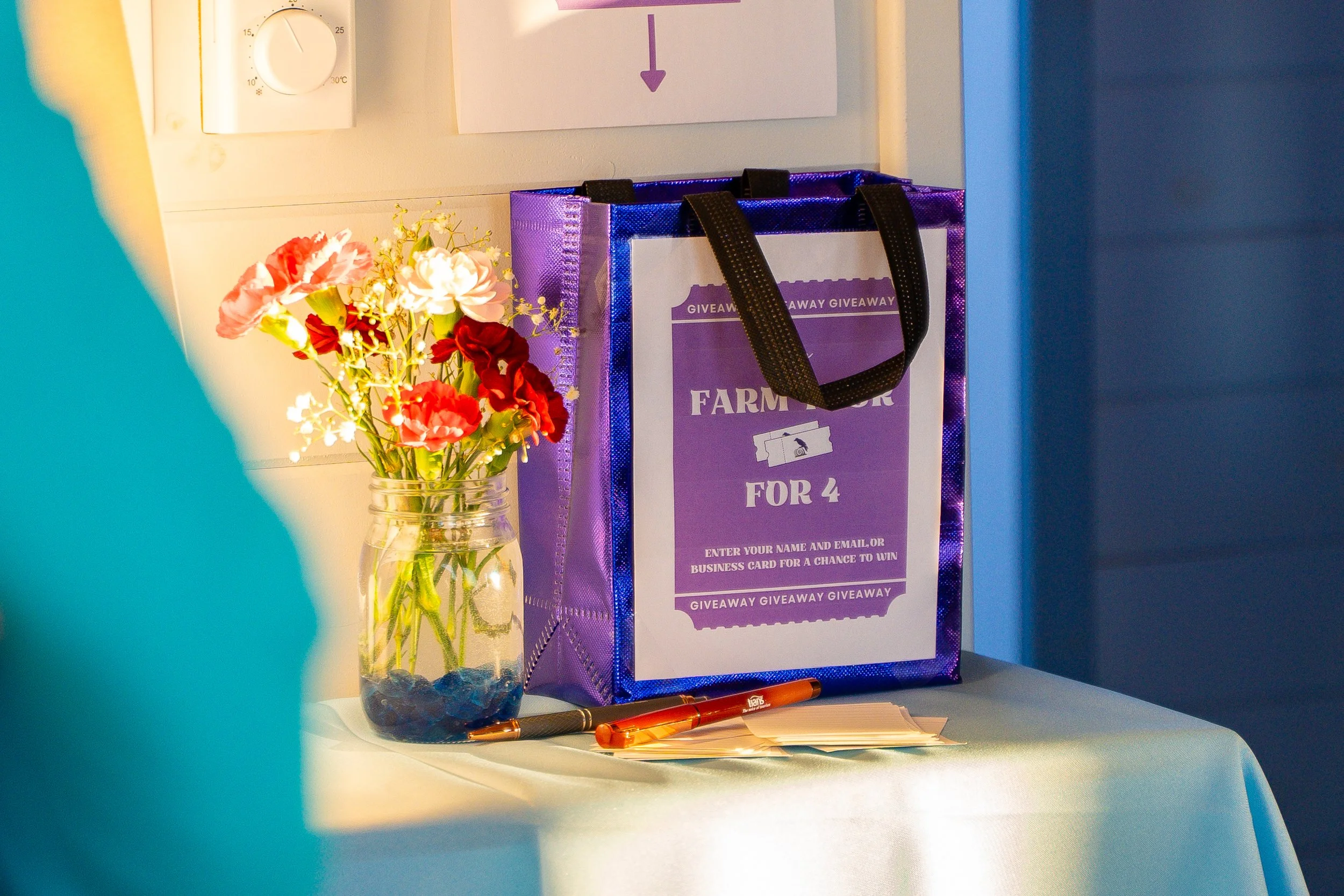 Farm Tour Giveaway Sign at Event.jpg