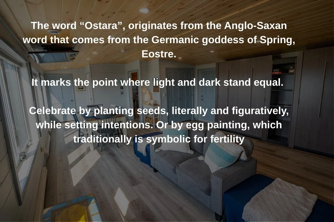Today is the Spring Equinox! This Celtic traditional festival is also sometimes observed as the "second spring." You can celebrate by planting seeds. Depending on where you are, the ground may not be ready for physical seeds, but figurative