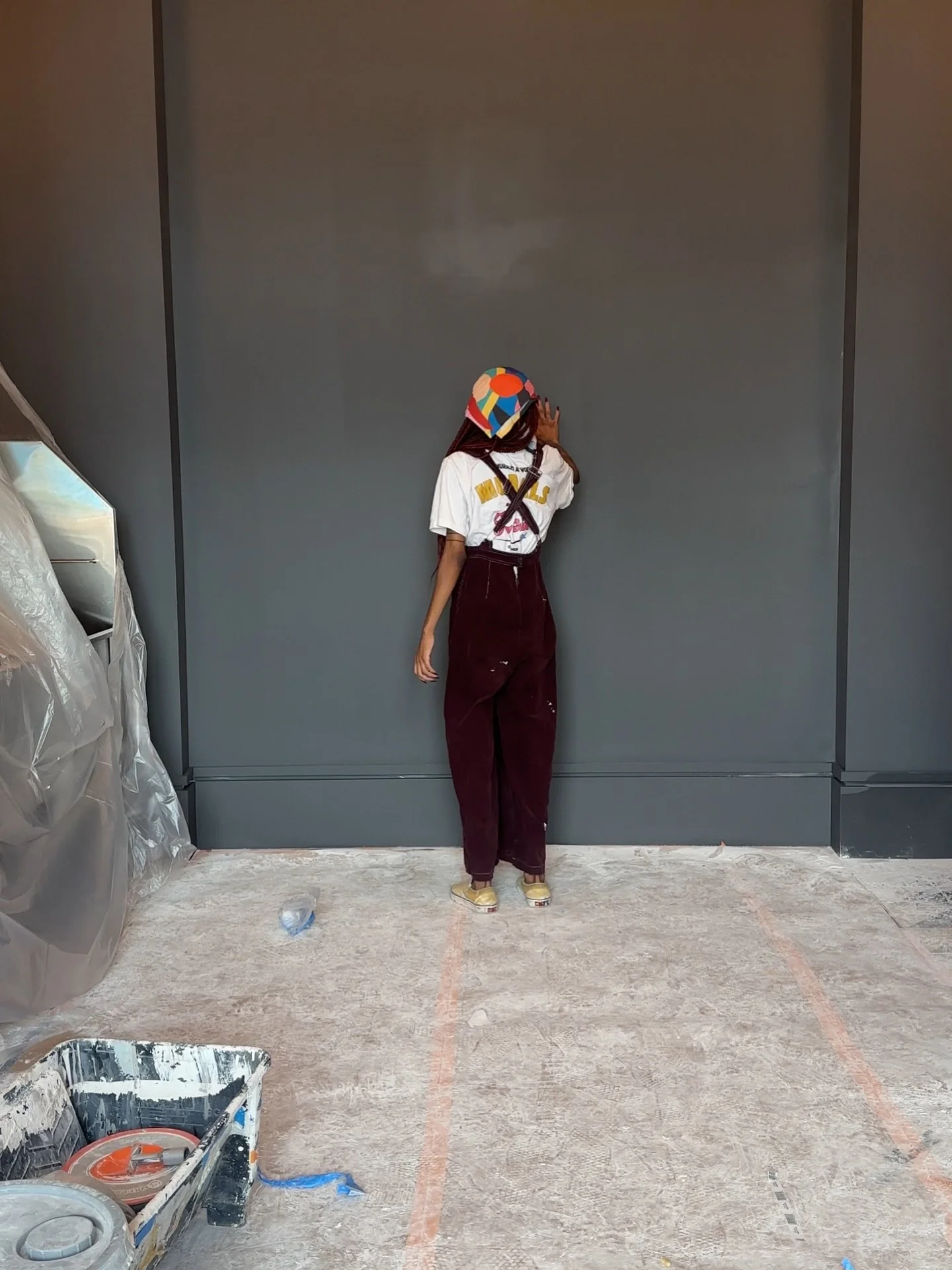 new mural with it 🤪✨👩🏽&zwj;🎨
can&rsquo;t wait to show y&rsquo;all the final reveal!

chileeeee, a lot of these divine art opportunities came strictly from f*cking around and finding out haha, which looks like this:

➡️ outreach emails &mdash; con