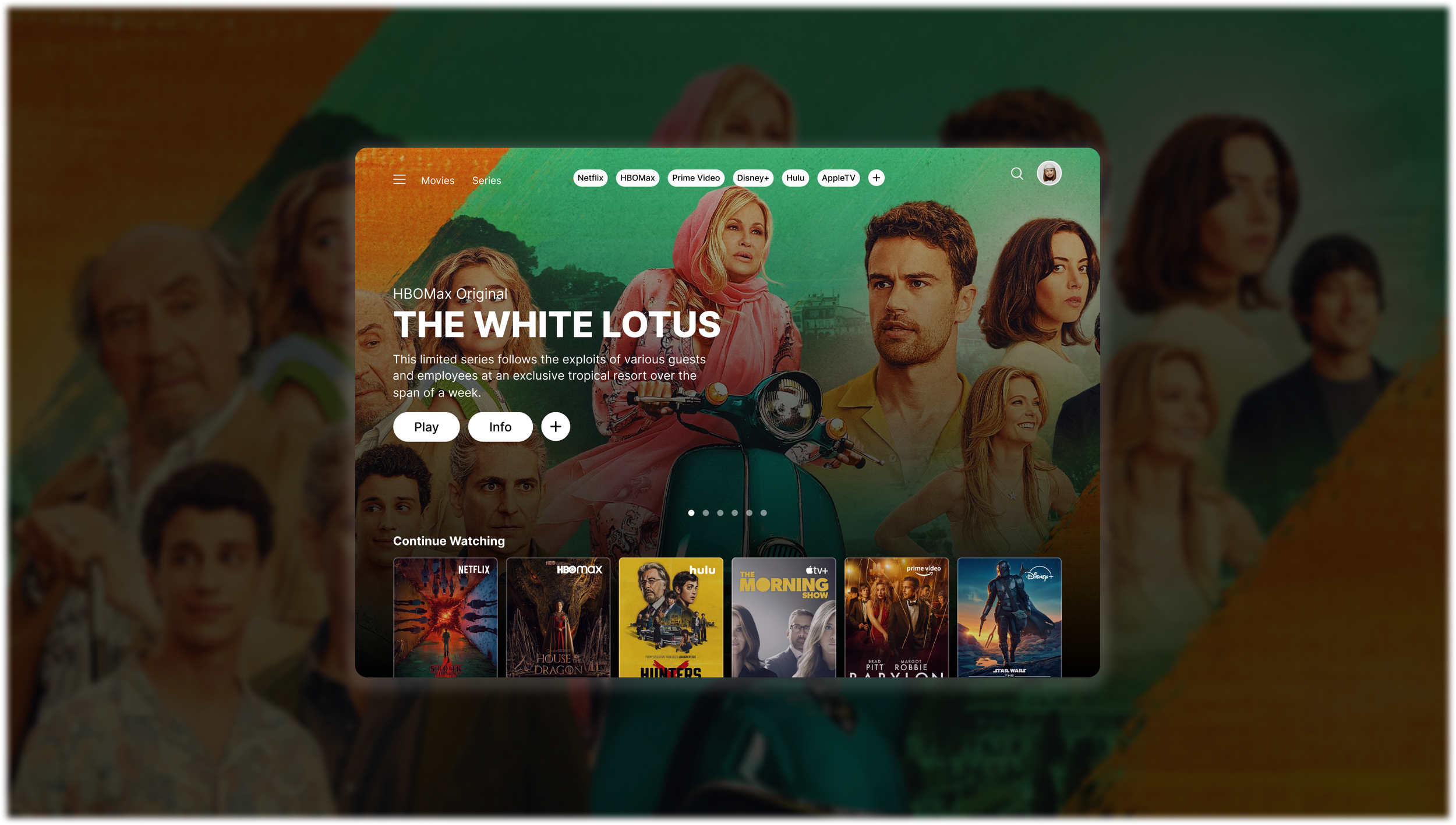 Universal Streaming Service — Jade Nichols