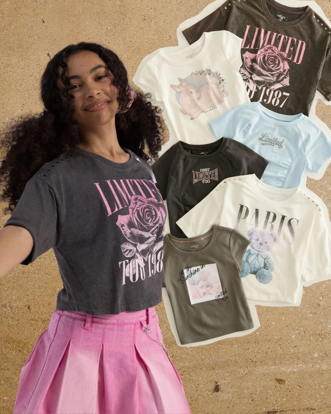 The most perfect graphic tee lineup - paired with anything.

Shop new back to school arrivals at the link in our bio