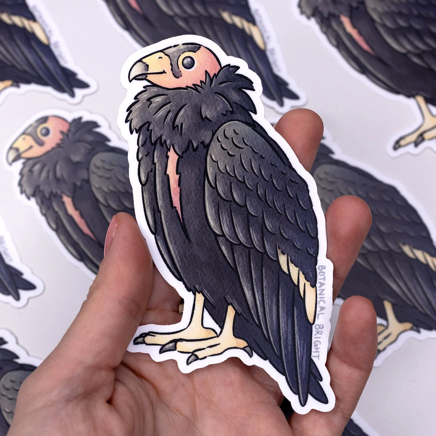 Botanical-Bright-Condor-Waterpoof-Sticker-1.jpg