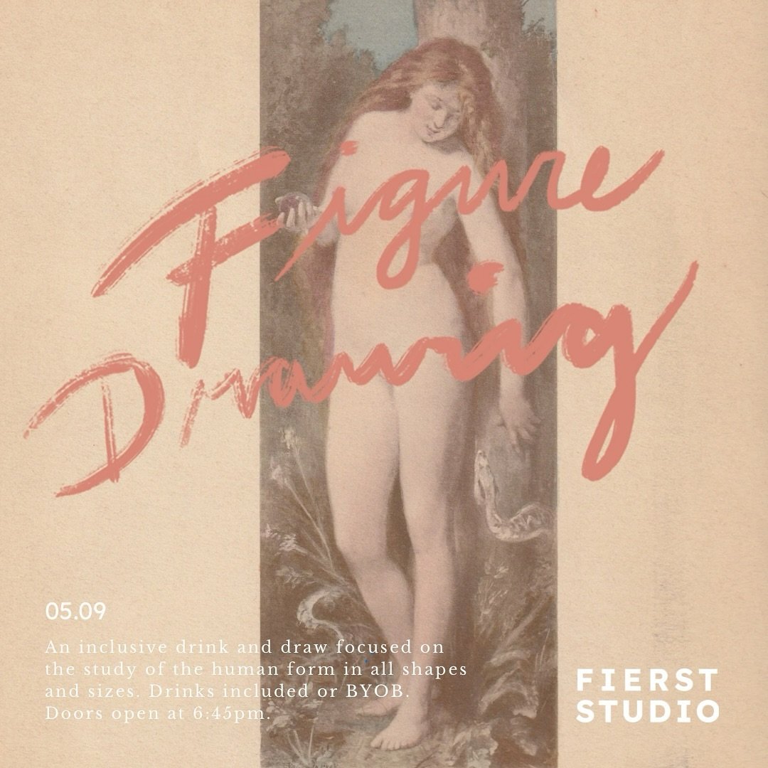 **Figure Drawing Class 5/9 Things to know:**
- It&rsquo;s a draw and sip where you can BYOB 🙌🏼
- With your ticket you get everything you need for the class, just bring yourself &amp; some friends 😉
 
 Details in the bio🔗
#nycevents #brooklynevent