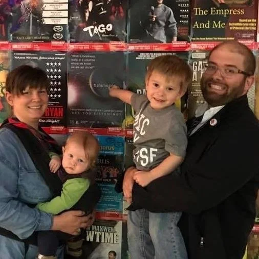 Finding the Transmission poster at the Edinburgh Fringe