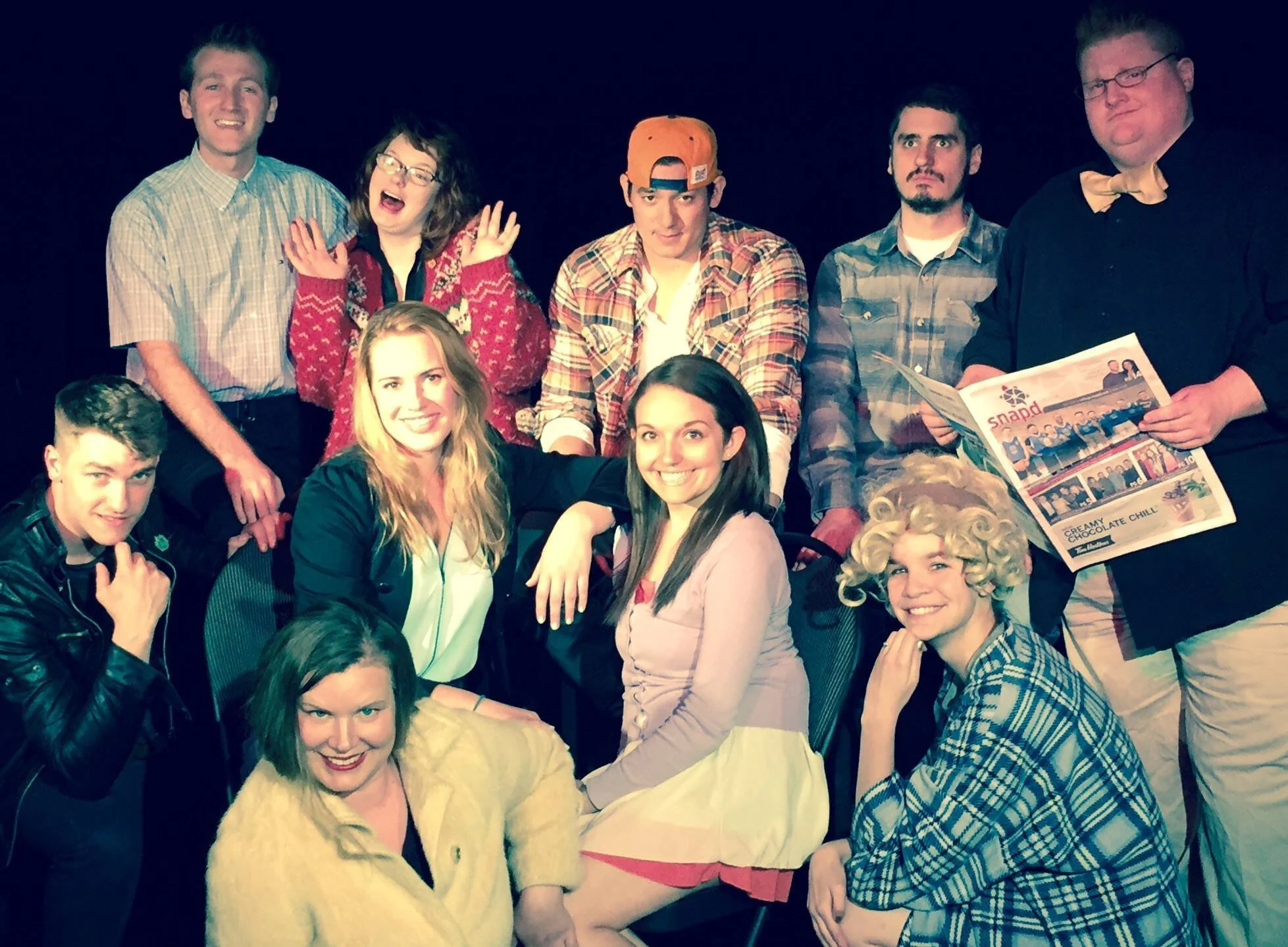 Performing in Gilmore Girlprov at Comedy Bar in Toronto