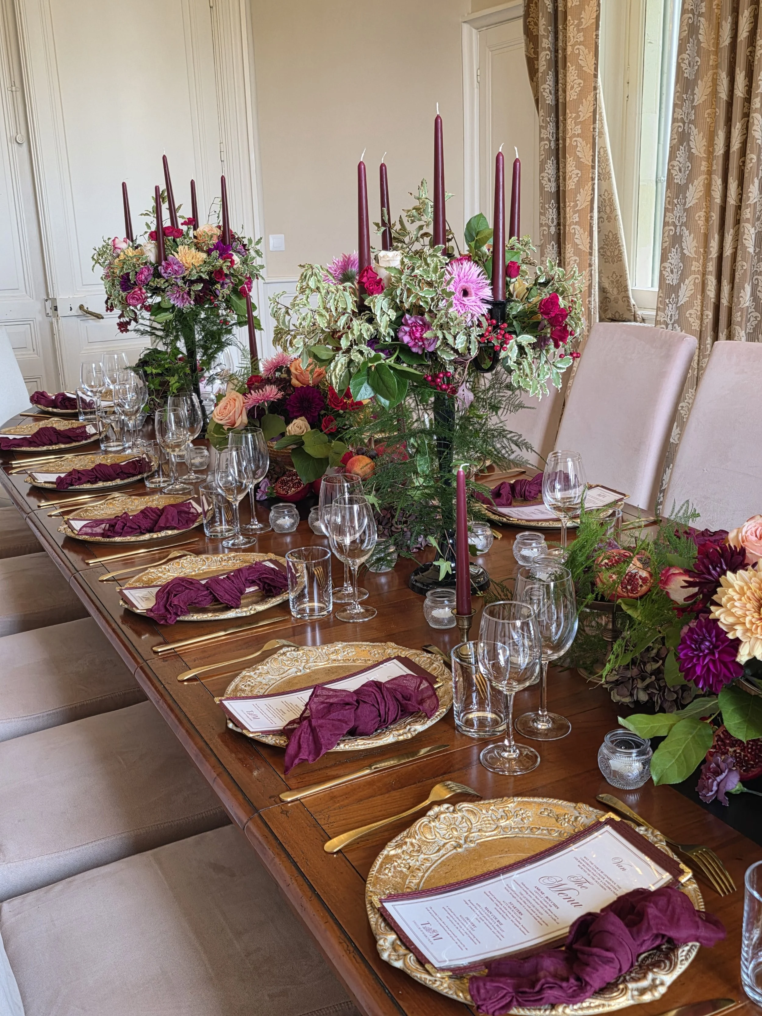 Romantic and Intimate Wedding Celebration in October