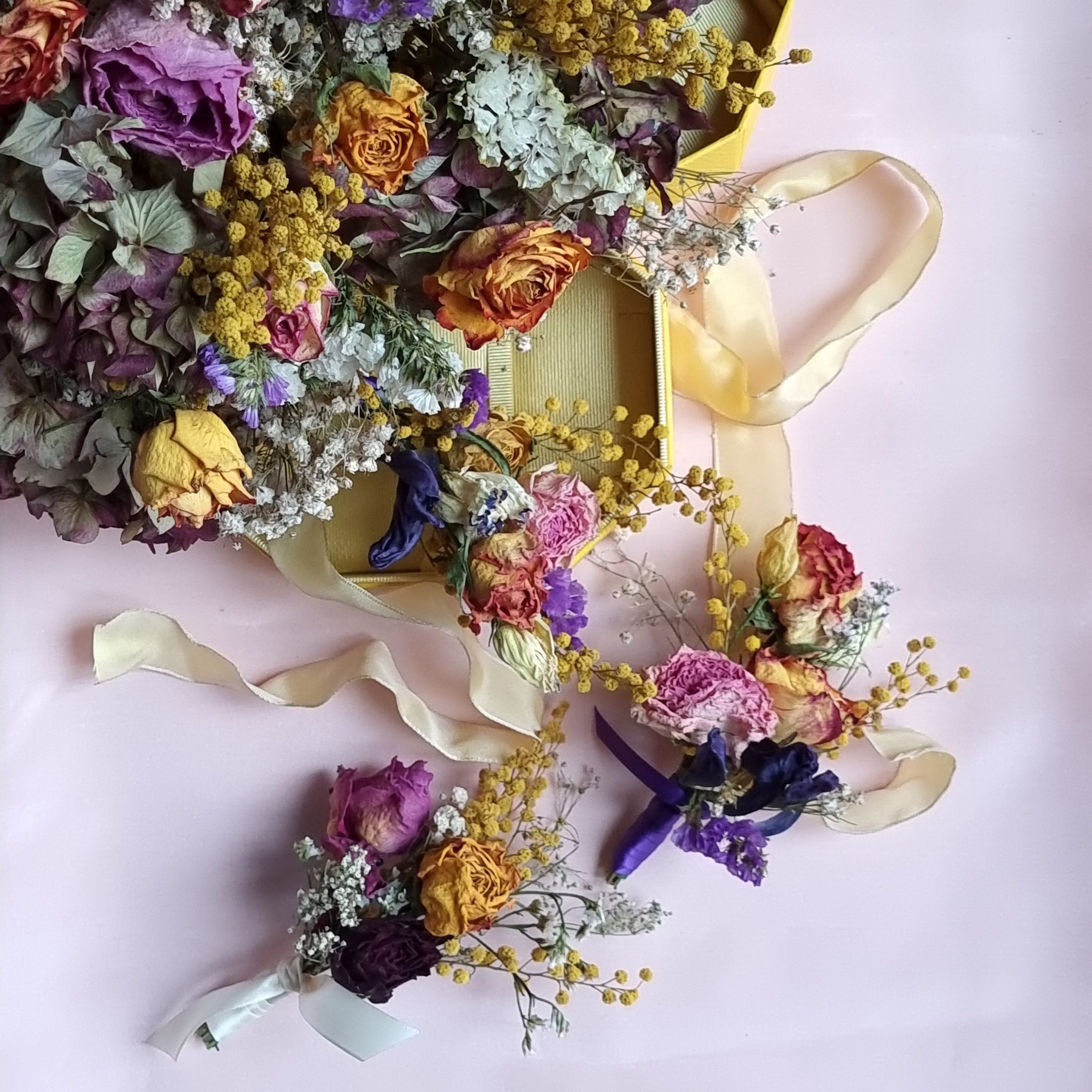 Sustainability; Drying Wedding Flowers