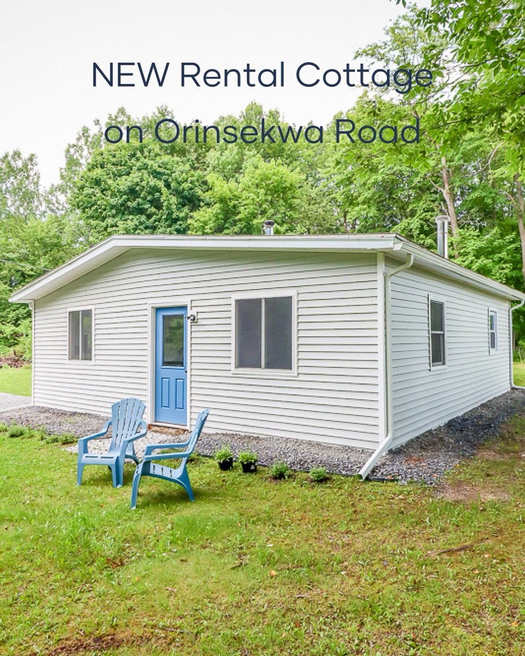 NOW LEASING
This fully renovated 2 bedroom, 1 bath cottage is situated on a private road within a spacious 50+ acre property shared with only 5 other homes. Full renovation from the ground up was just completed: all new everything, featuring an open 