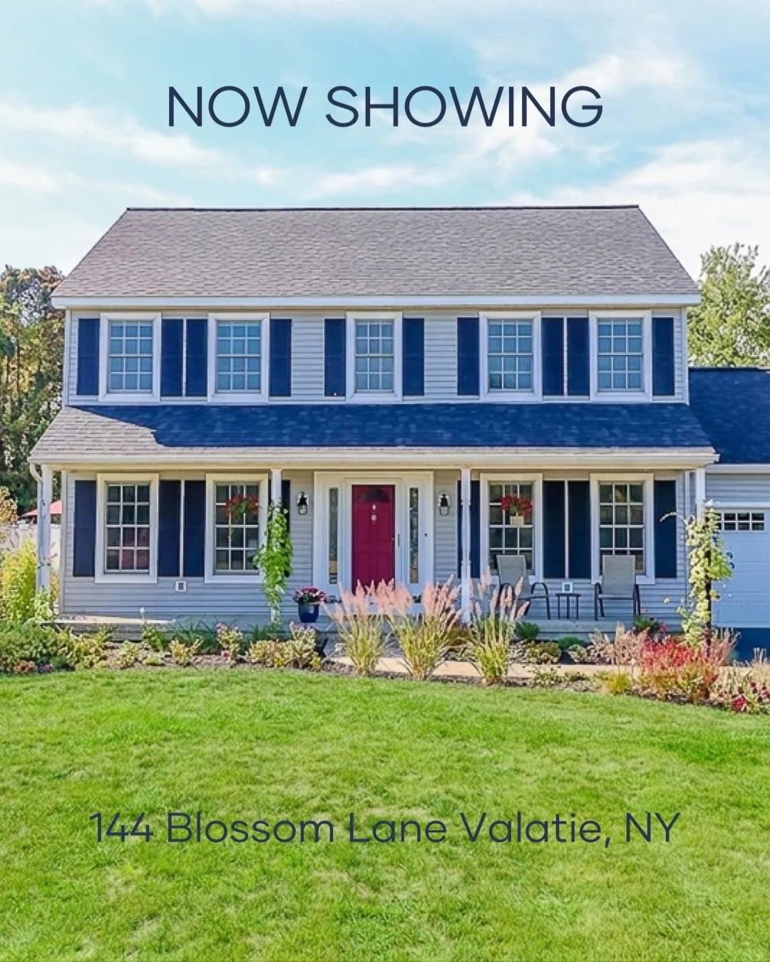 ✨NOW SHOWING✨
144 Blossom Lane in Valatie, NY 

This immaculate, move in ready, 4 bedroom, 2.5 bath Colonial is waiting for you. It sits on just under an acre in The Willows, one of the most desirable neighborhoods in Valatie. Get ready to spend summ