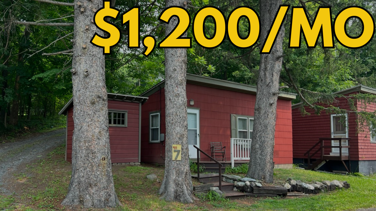 East Chatham NY Rental Tour: Inside a 432 SQFT Cottage
