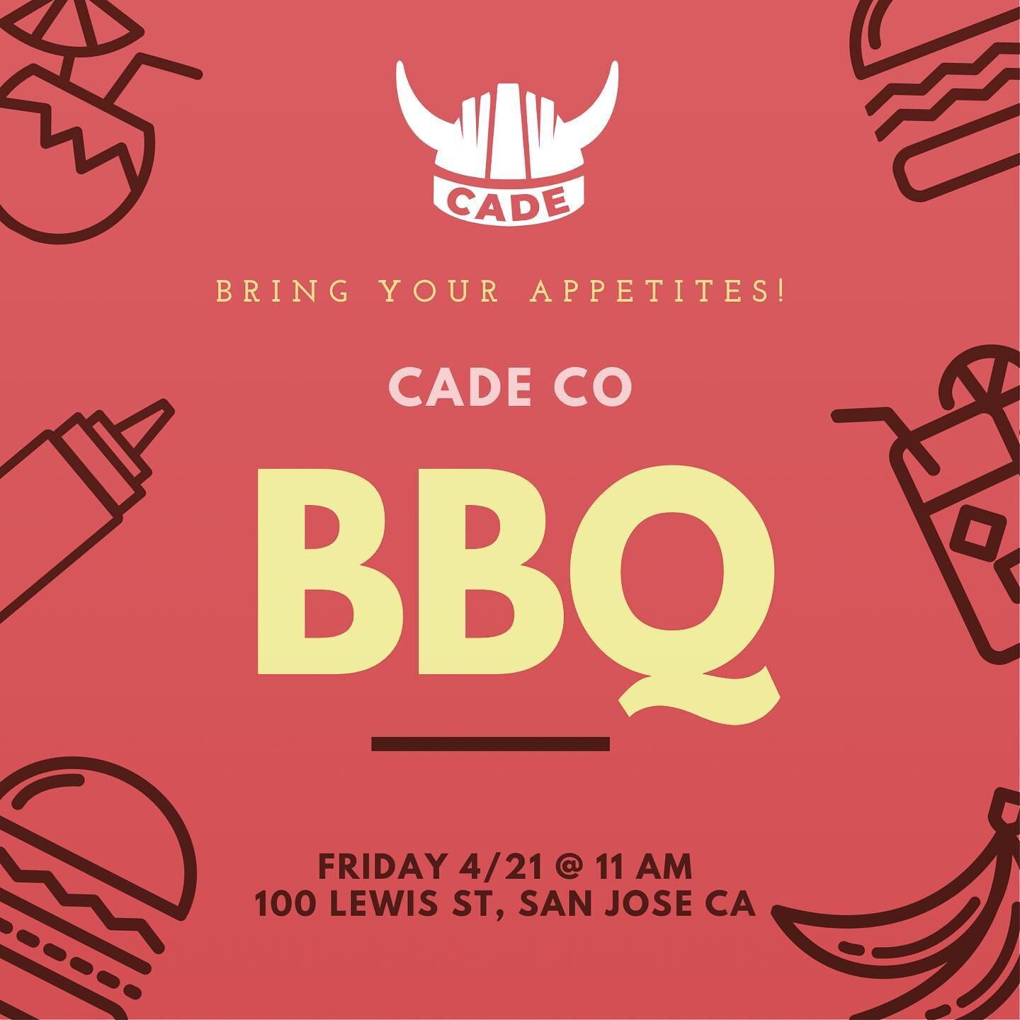 Stop by for a BBQ next Friday 4/21, starts at 11am @thecadecorporation 

#customerappreciation #waterproofingexperts #waterproofing #thecade #thecadecorporation #cadecorp #cadecorporation #cadecompany #waterproofingsupplies #constructionsupplies #sea