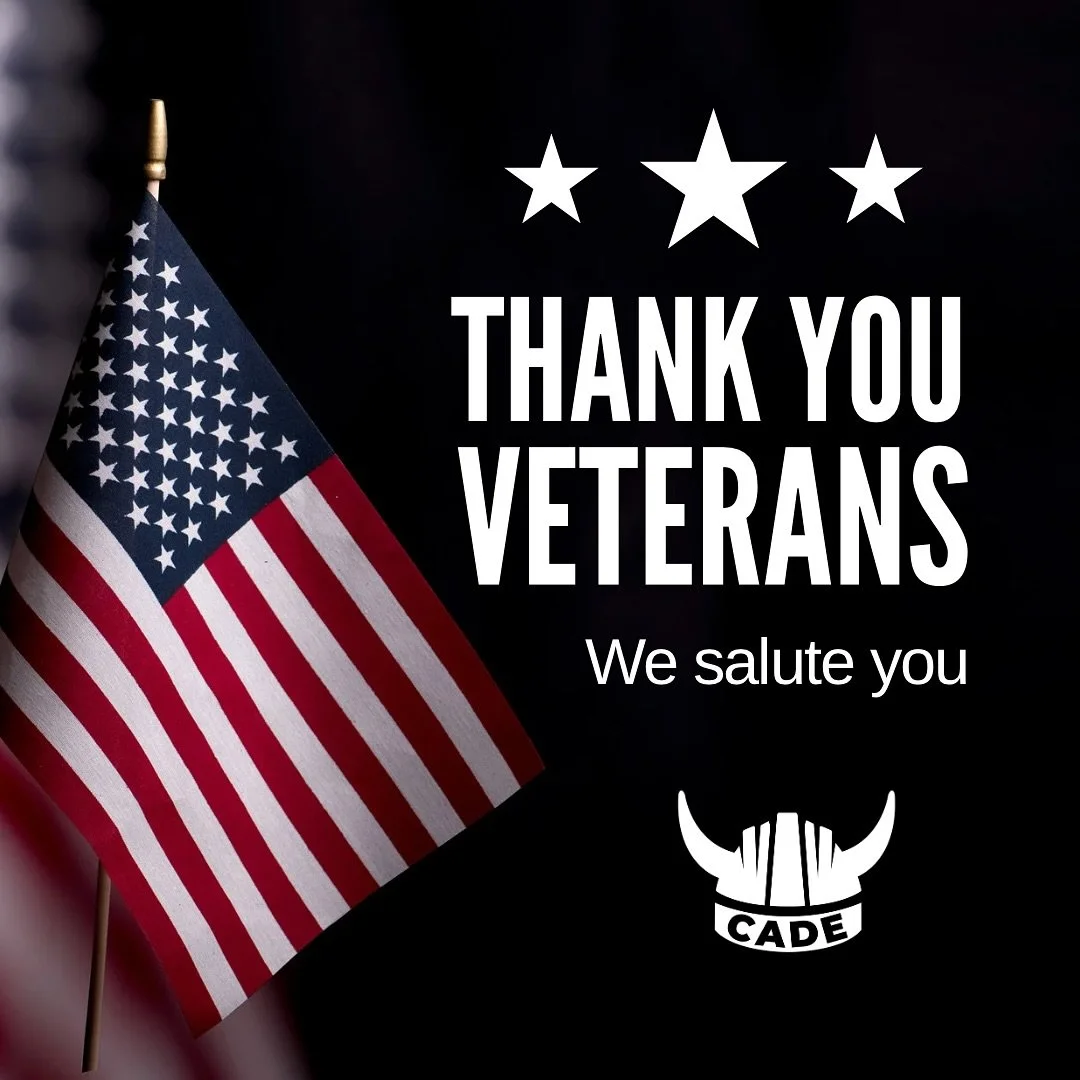 🇺🇸 Thank you veterans from @thecadecorporation 🇺🇸