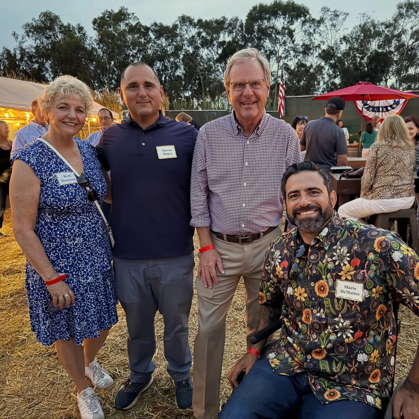 That one time we hung with our amazing County Supervisor Jim Desmond and his lovely wife Kerri. Thank you Jim @supervisorjimdesmond for being such huge supporter of our farm dreams from day 1. Jim Desmond for Congress❤️ @desmondforcongress