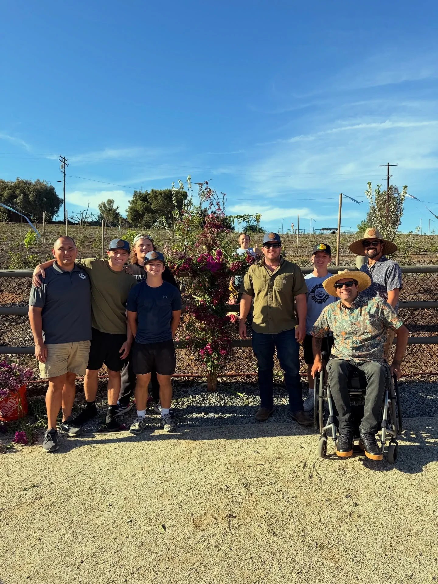 Amazing day at the farm yesterday with this amazing crew. We had over 275 guests cruise out to our first Easter at the Farm.  So much joy and laughter filling the air. It is such a huge blessing to see all our hard work finally bearing fruit @bonsall