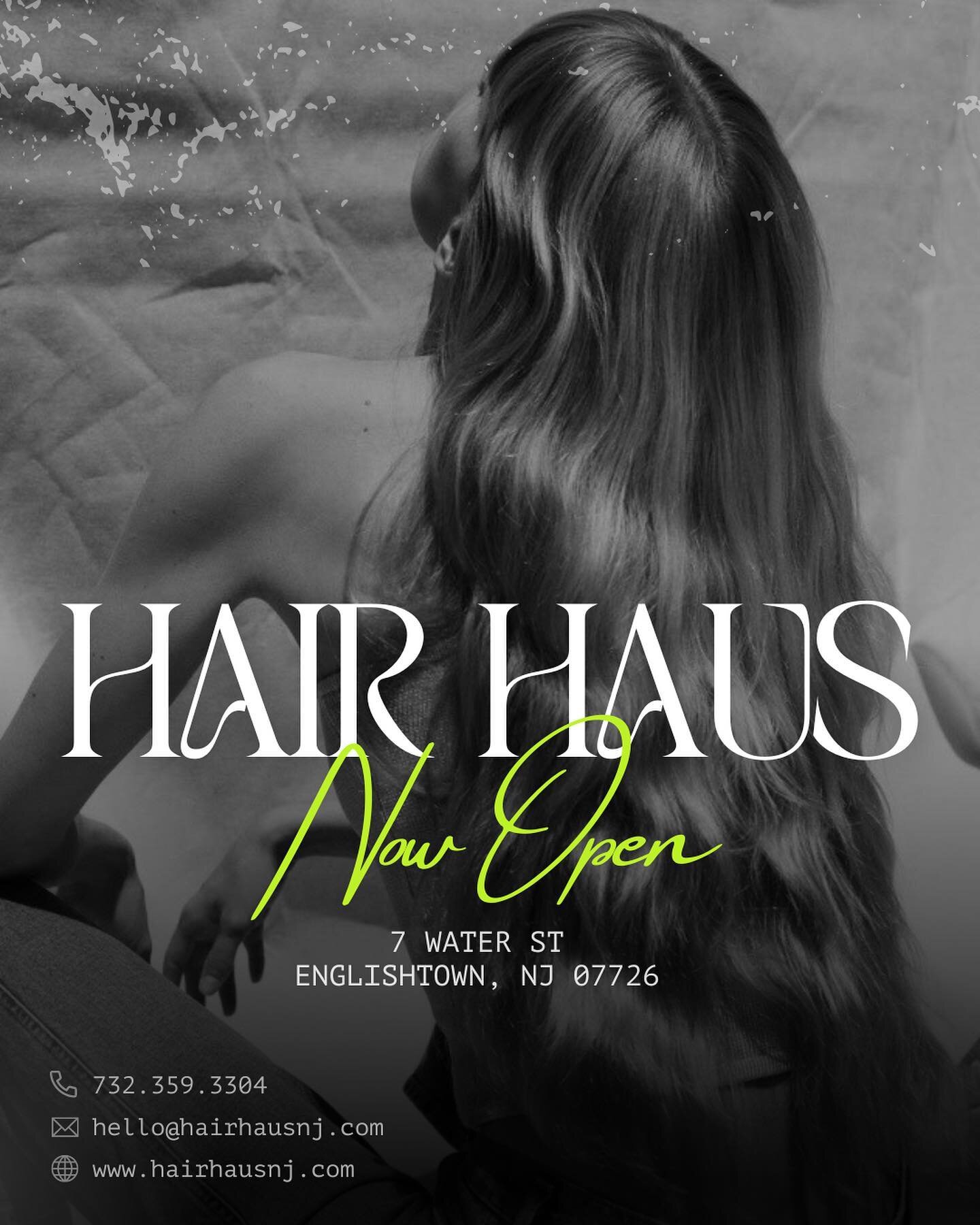 We&rsquo;re so excited to announce that HAIR HAUS is officially open for business! 

We look forward to seeing everyone in our new space and all the transformations that will unfold here. We are beyond thankful for everyone&rsquo;s patience and suppo