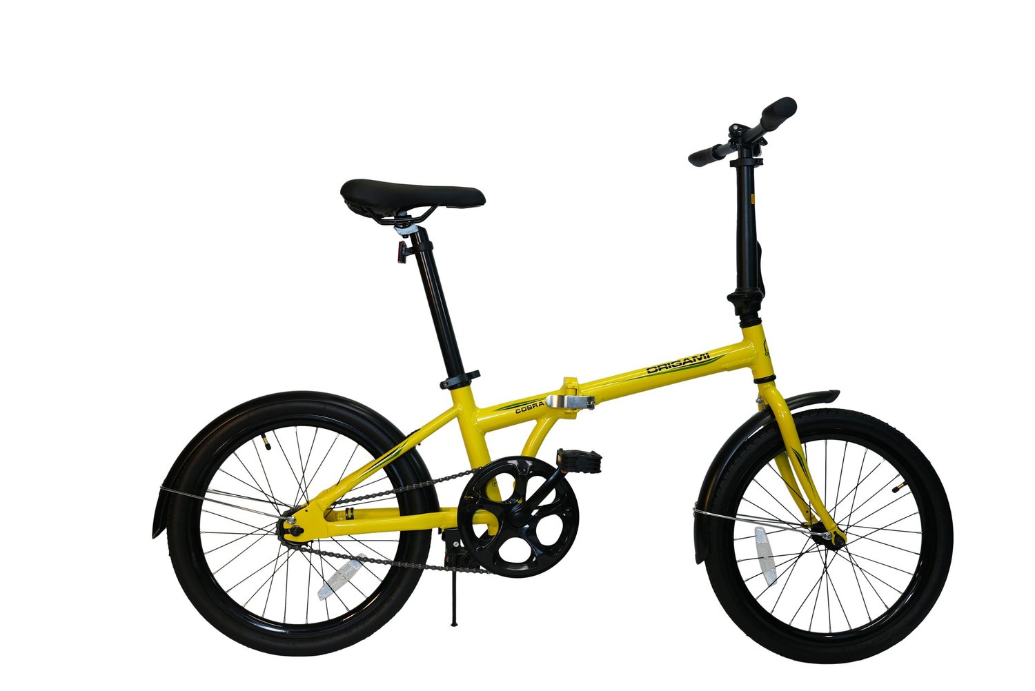 Origami Cobra Lightweight Aluminum Single Speed Folding Bike
