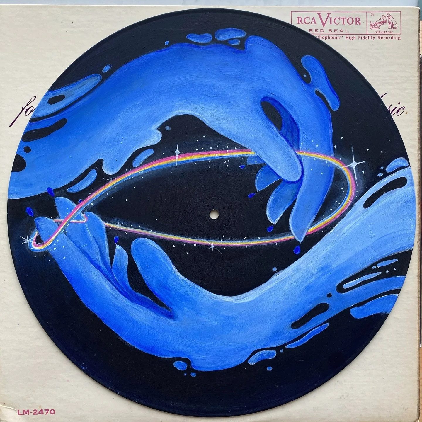 &ldquo;The Magic We Create,&rdquo; 2024
Acrylic on vinyl record 

Painted and dropped off @spectraartspace for the upcoming show, For The Record.

See it in person at the show. Opening Sat. Sept. 14th