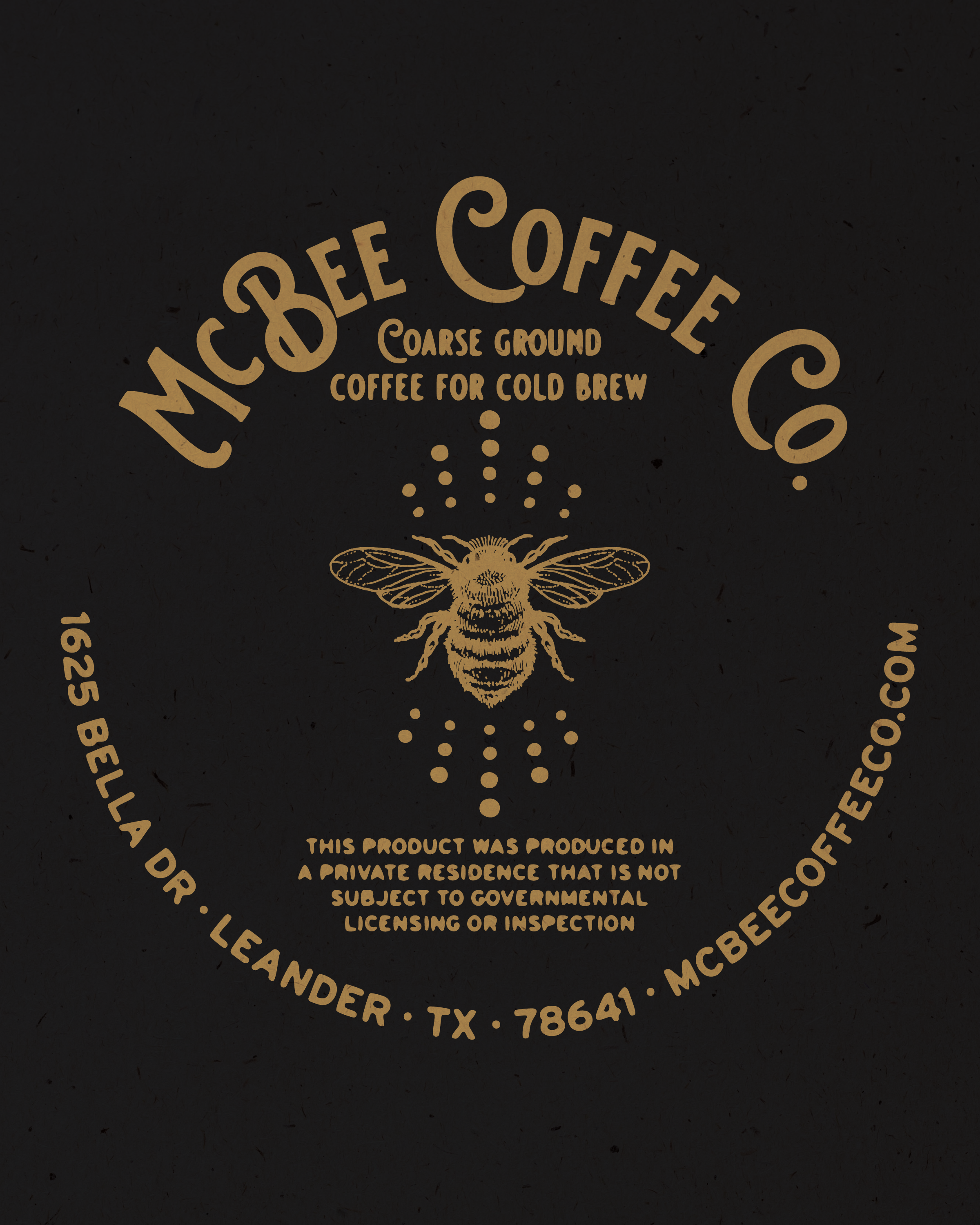 McBee is a local coffee roaster here in Leander Texas!