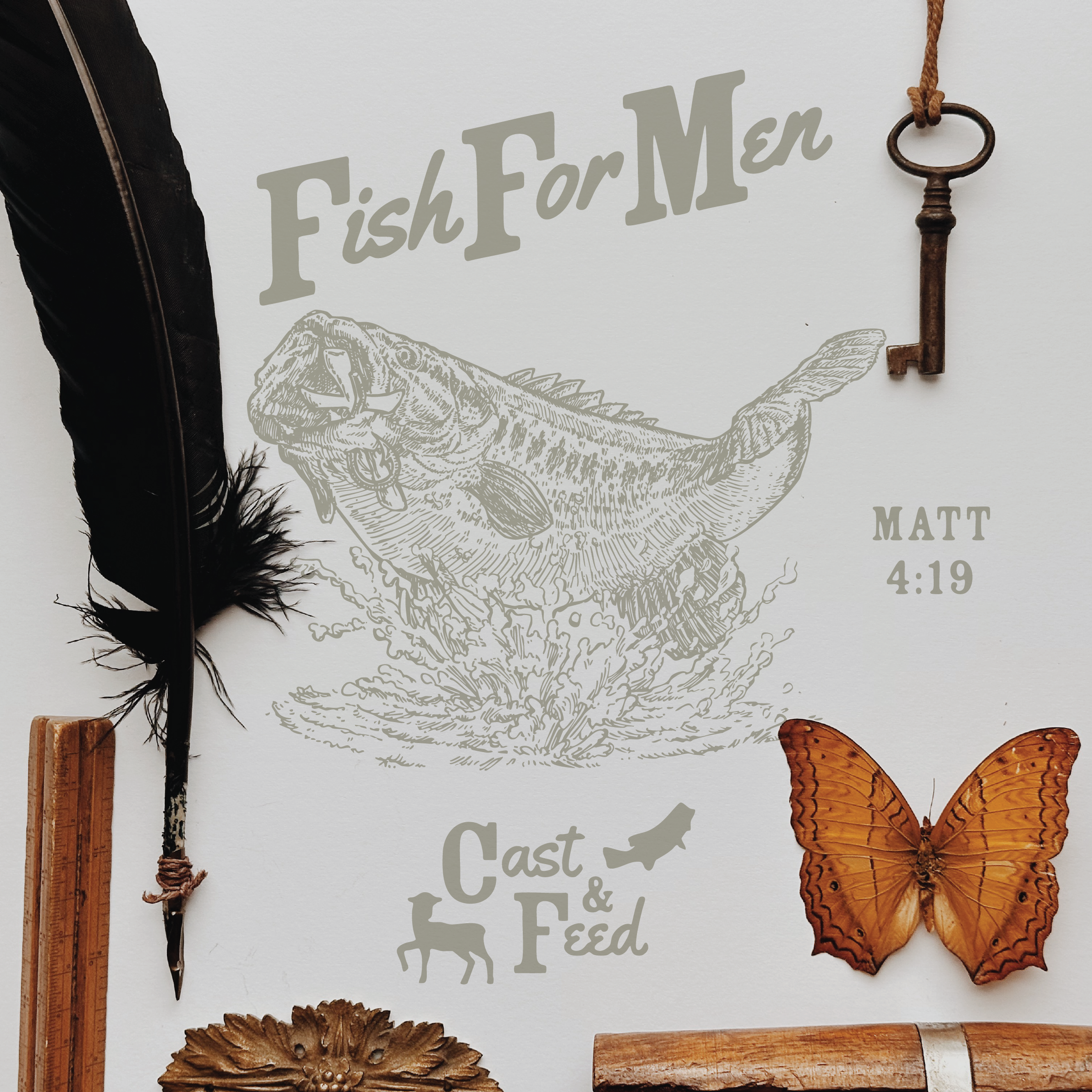 Fish For Men is one part of the Cast & Feed call-to-action for evangelism!