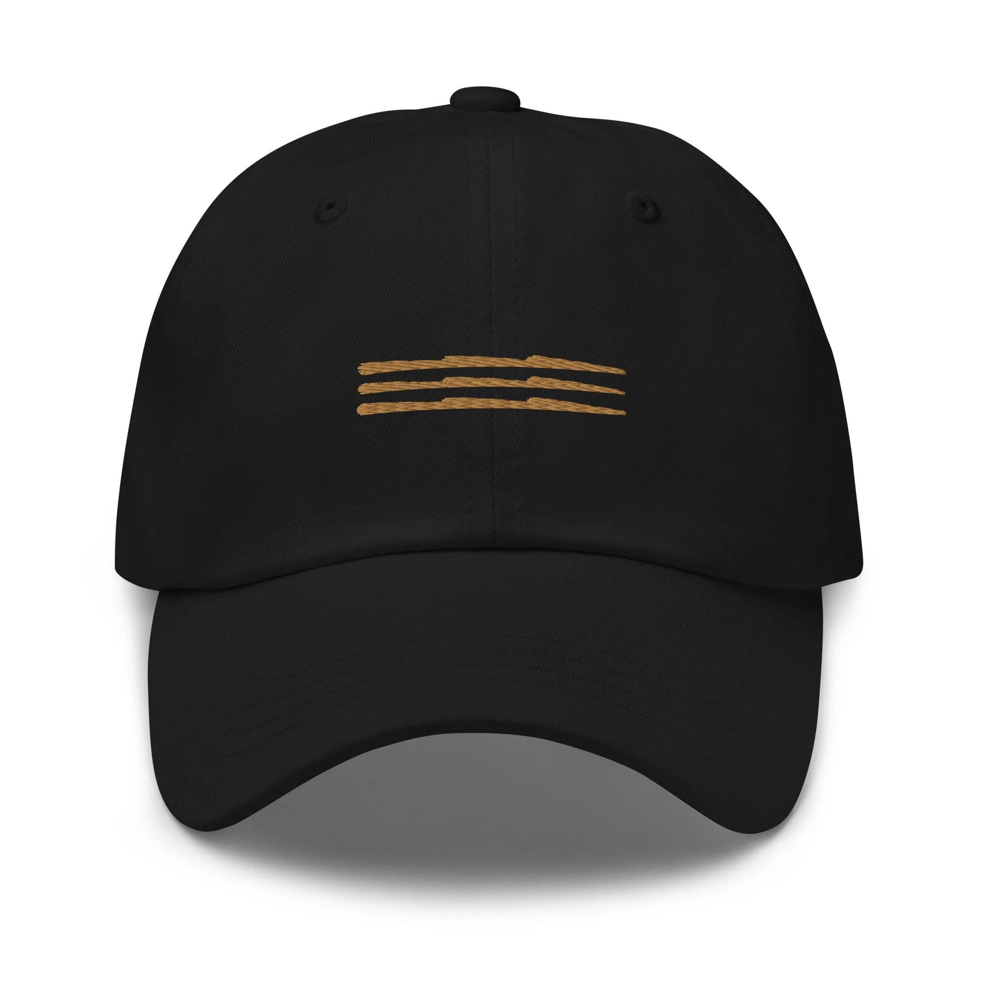 Revert taper classic-dad-hat-black-front-62c890deb7e7f.jpg