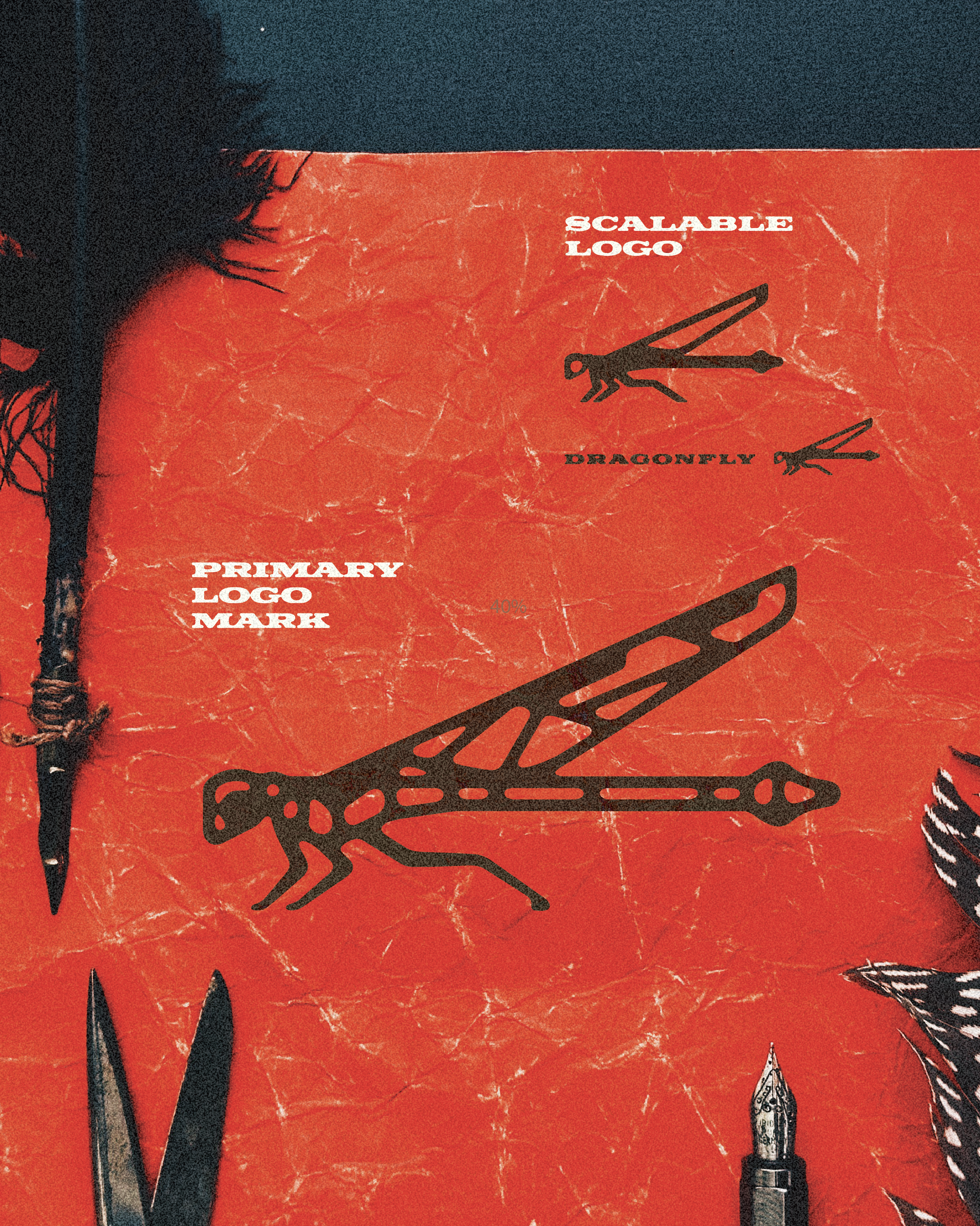 Dragonfly Builds logo size variants, as he may have his logo engraved at incredibly small sizes