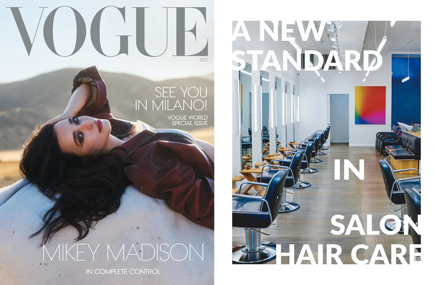 AVEDA GUEST EXPERIENCE IN OCTOBER VOGUE