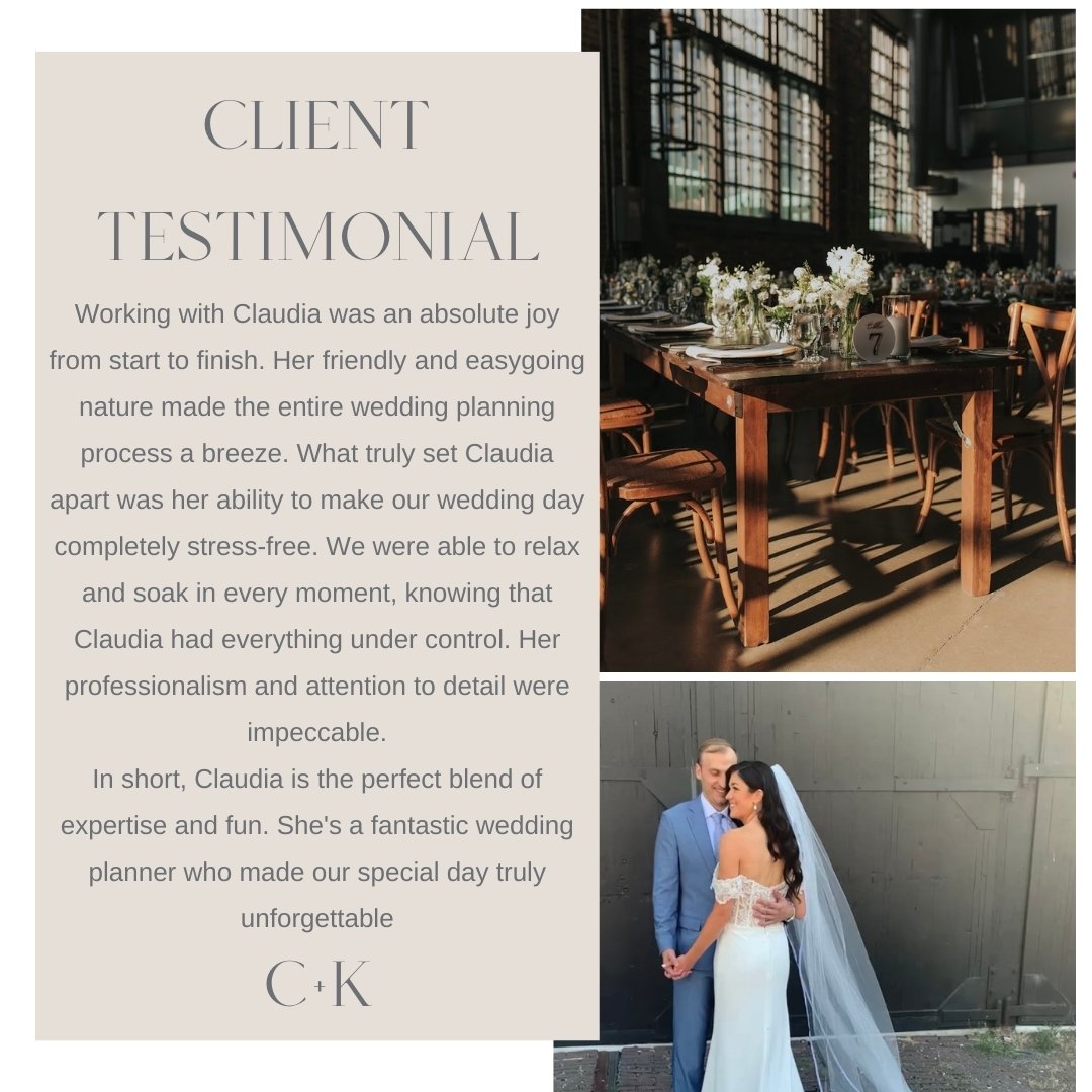 We thrive on feedback from our amazing couples🤍

Your words shape our journey, inspire our creativity, and drive us to exceed expectations ✨

Thank you for choosing us as your planning partners and confidants, for believing in our vision, and for al