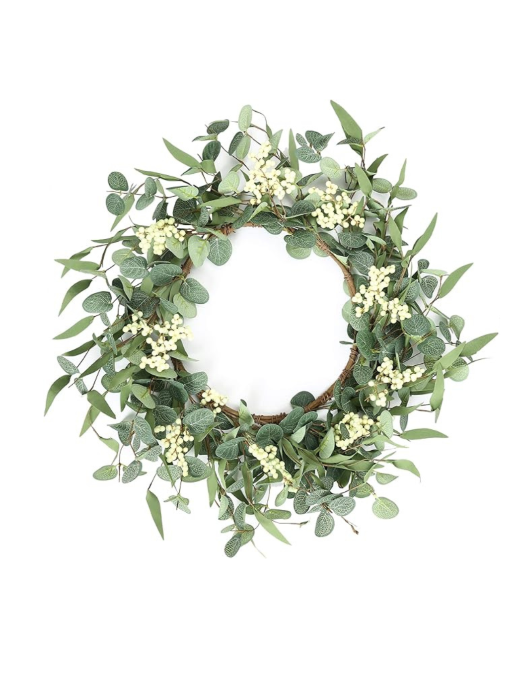  Rating is 4.3 —  20'' Eucalyptus Wreath 