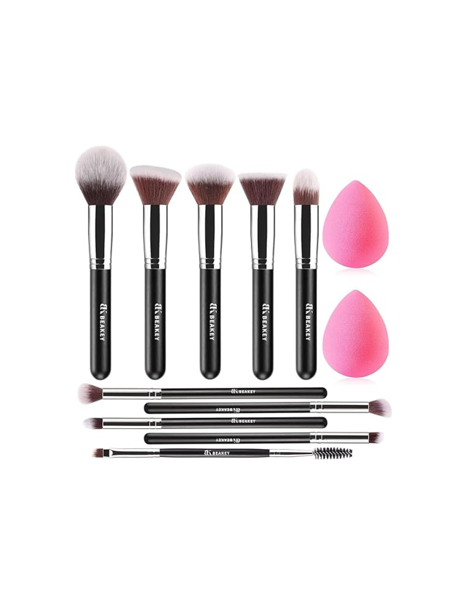  Rating is 4.4 — Makeup Brush Set    