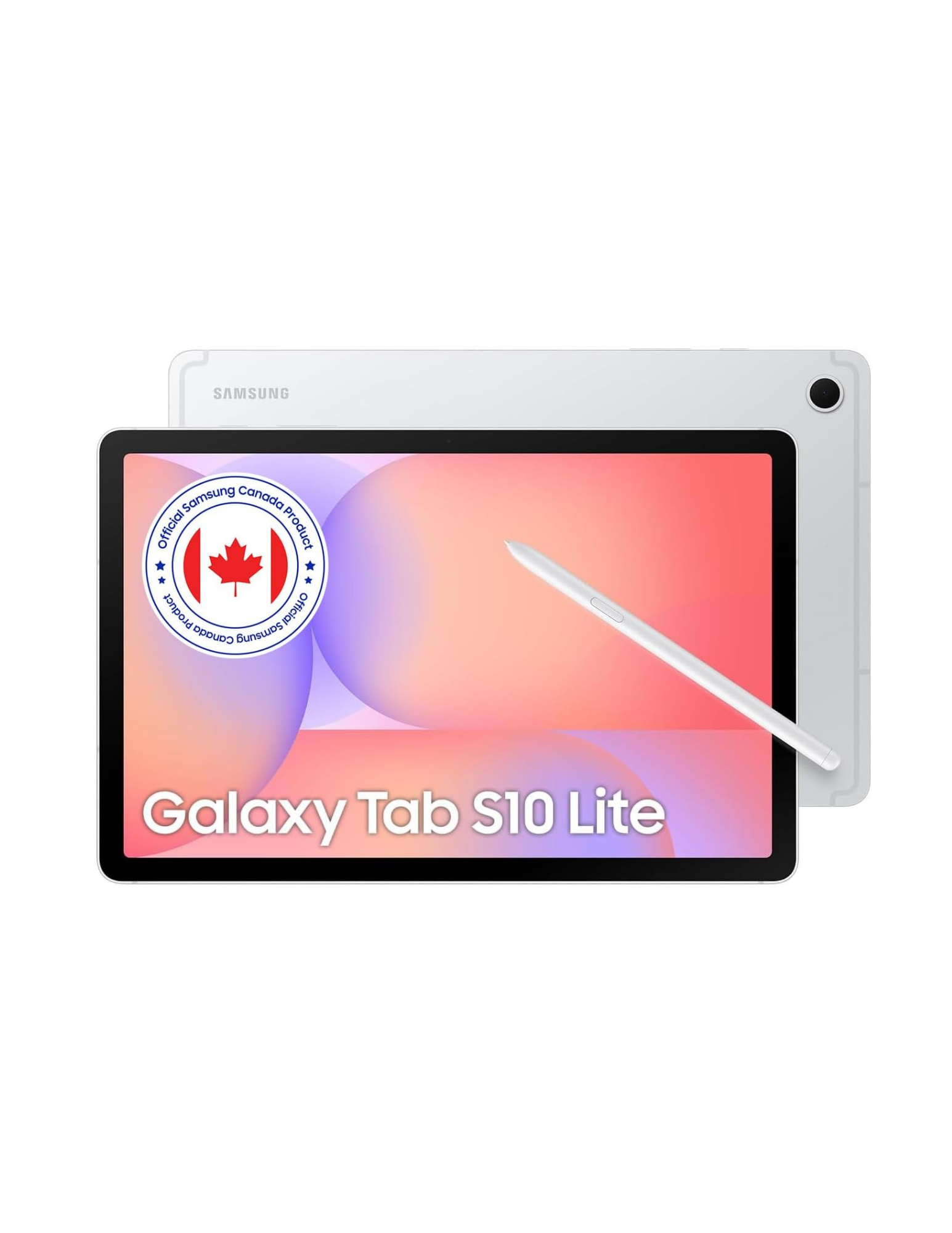  Rating is 4.8 — Samsung Galaxy Tab S10 Lite (CAD Version &amp; Warranty) - Silver 128GB, 10.9" Android Tablet, AI Assistant, 8000mAh Battery, S Pen Inlcuded 