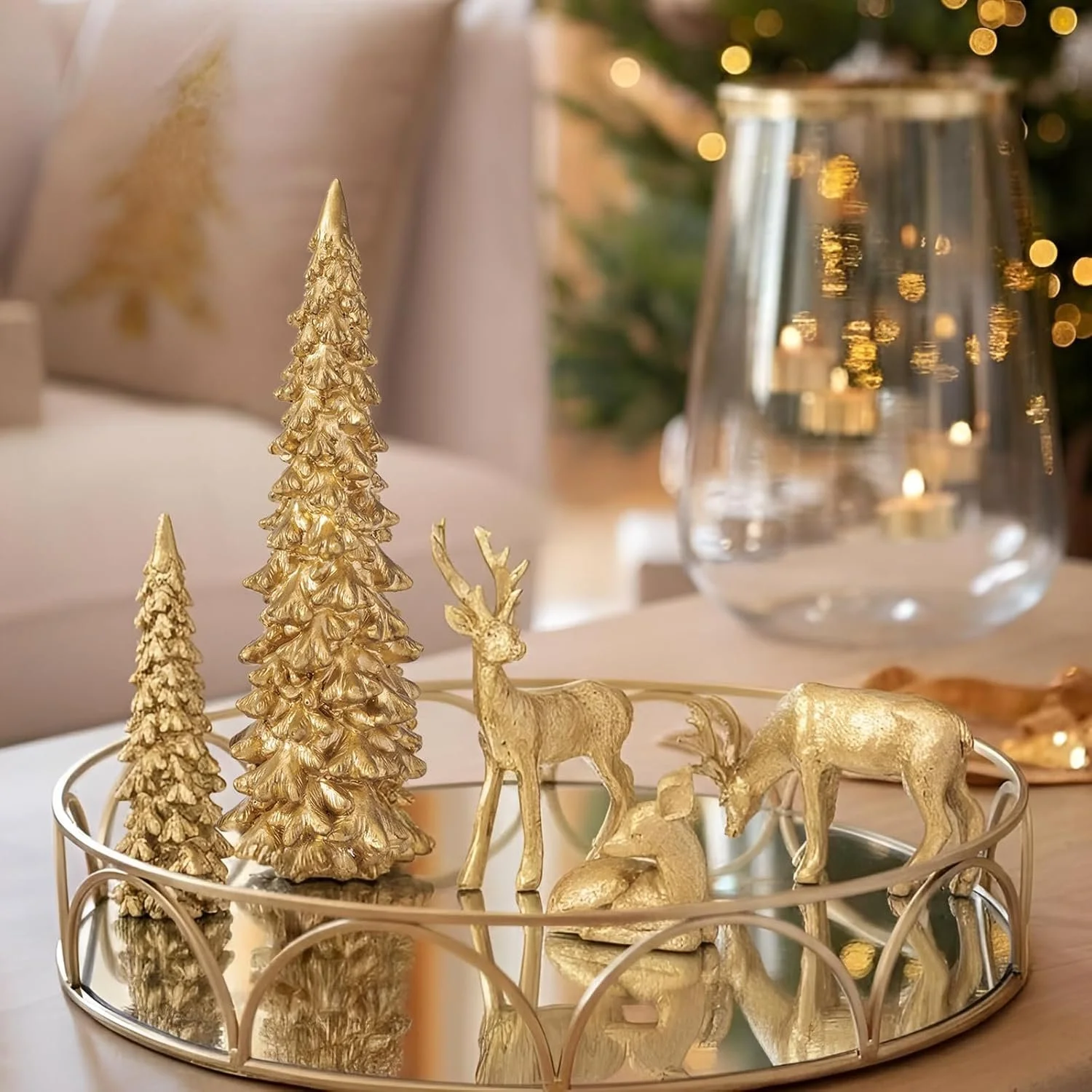 Christmas Reindeer and Tree Decor