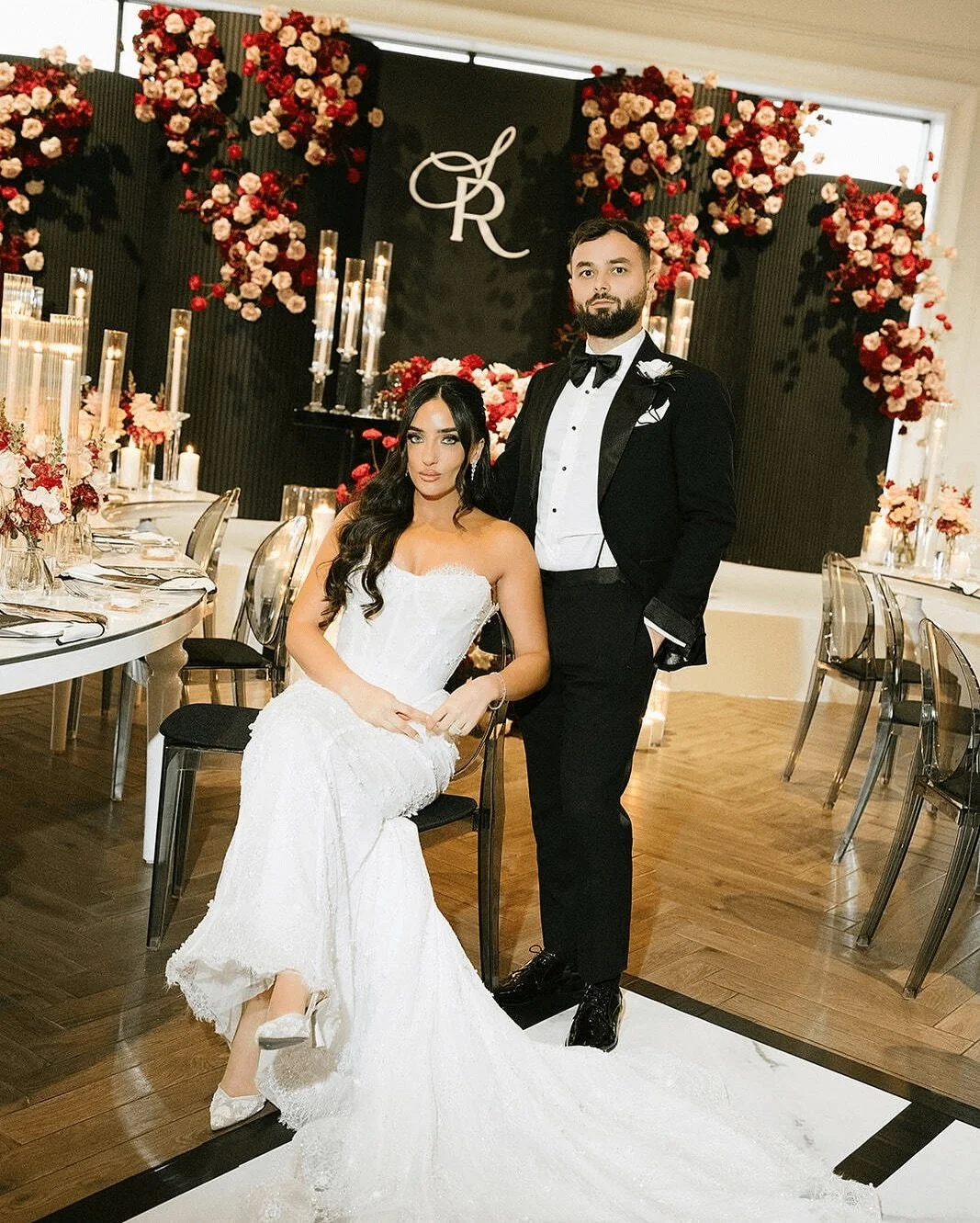 Samantha &amp; Roman 

💍A wedding we&rsquo;ll never forget...

💌Vendor Love
Full Design &amp; Planning @claudiaandco_
Venue @thearlingtonestate
Floral &amp; Decor @rightchoicelinen
Photography @momentscollectivestudios
Videography @ill_productions_