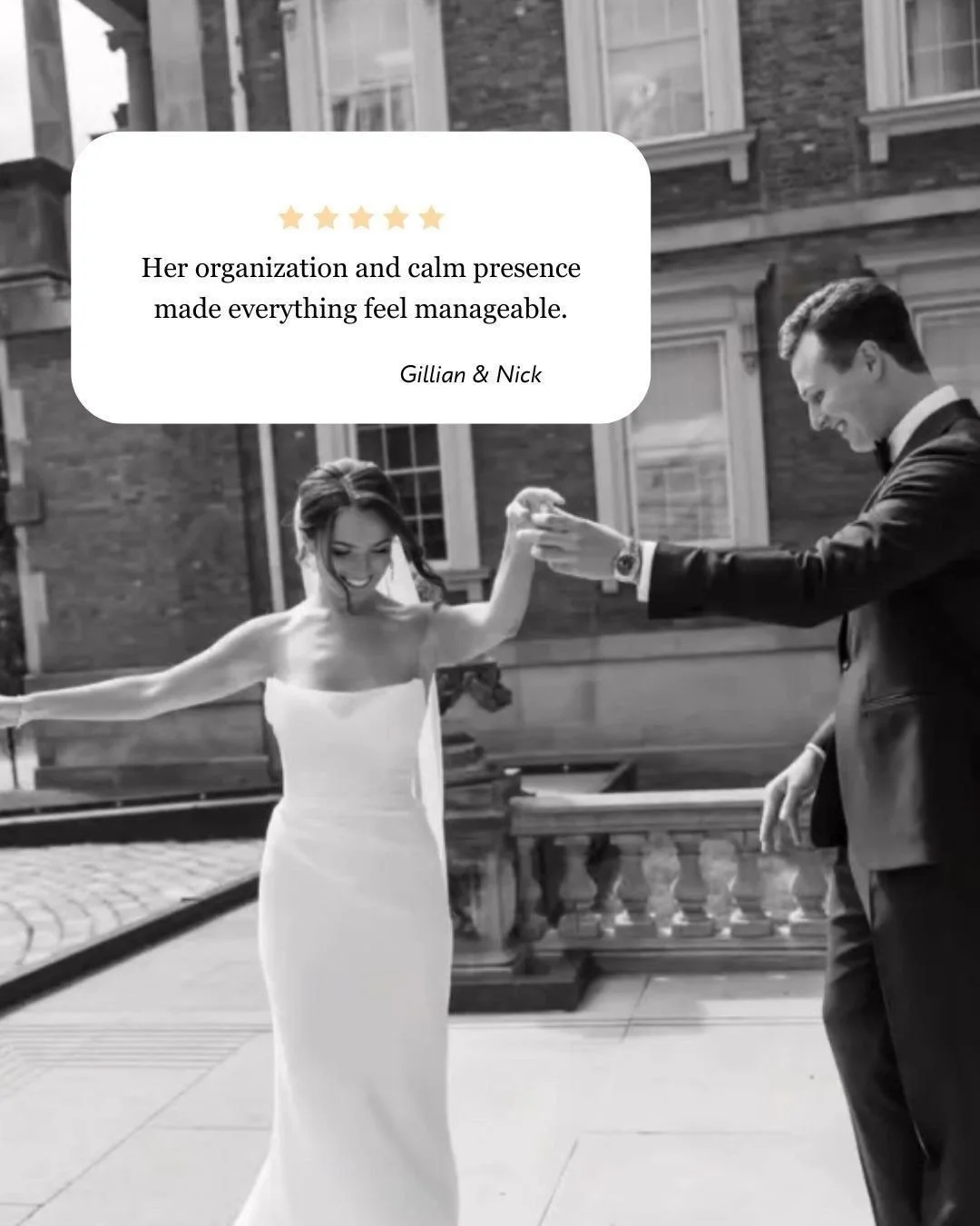 This is all we ever want to hear. 💐

Wedding planning can feel like a lot. And it is, but it doesn&rsquo;t have to fall on you. That&rsquo;s literally what we are here for. To carry the weight so you don&rsquo;t have to.

You should enjoy every part