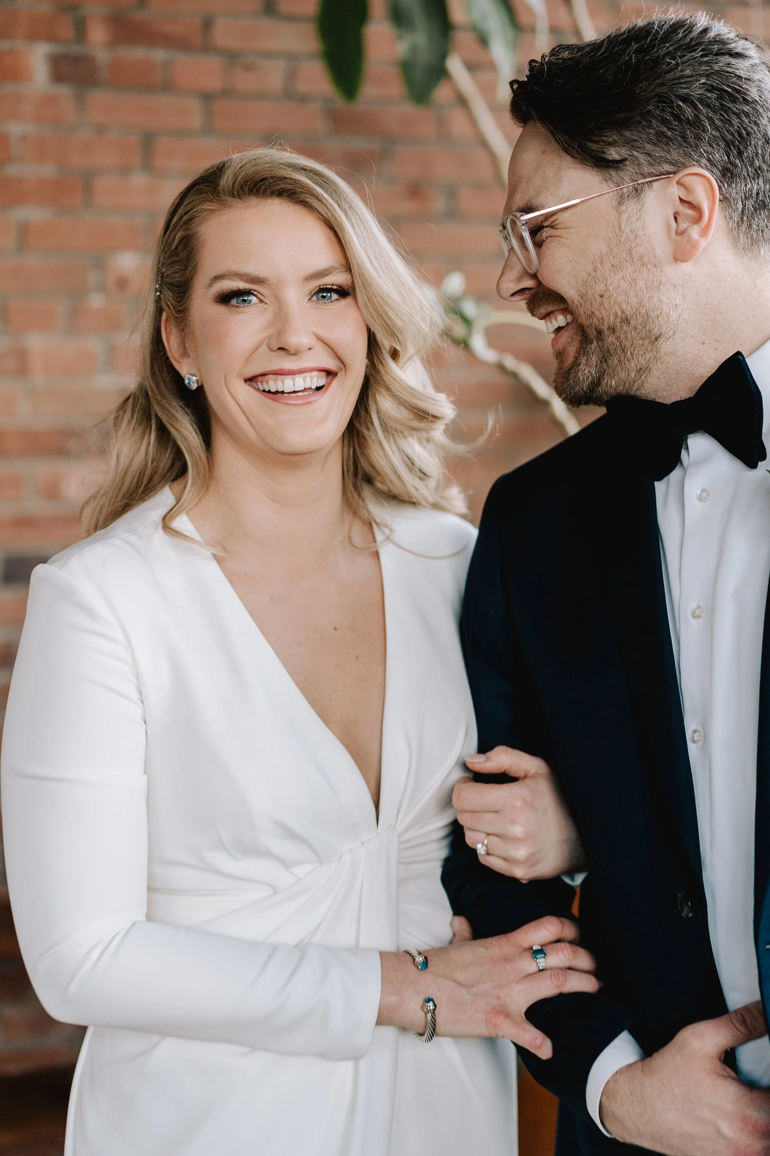Monika &amp; Shawn | A Downtown Toronto Studio Wedding 