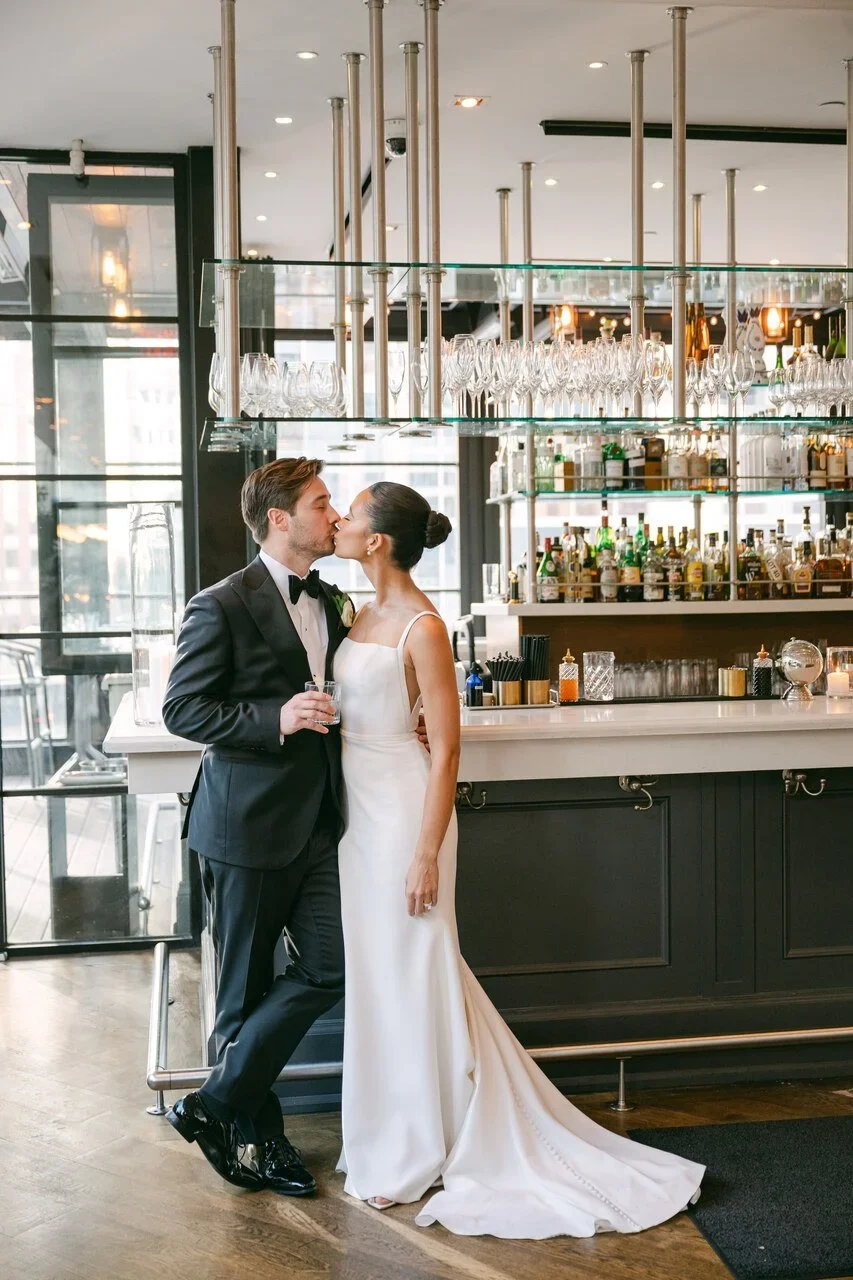 Rooftop Wedding Venues Toronto: Katusha &amp; Kevin's Wedding at The Chase