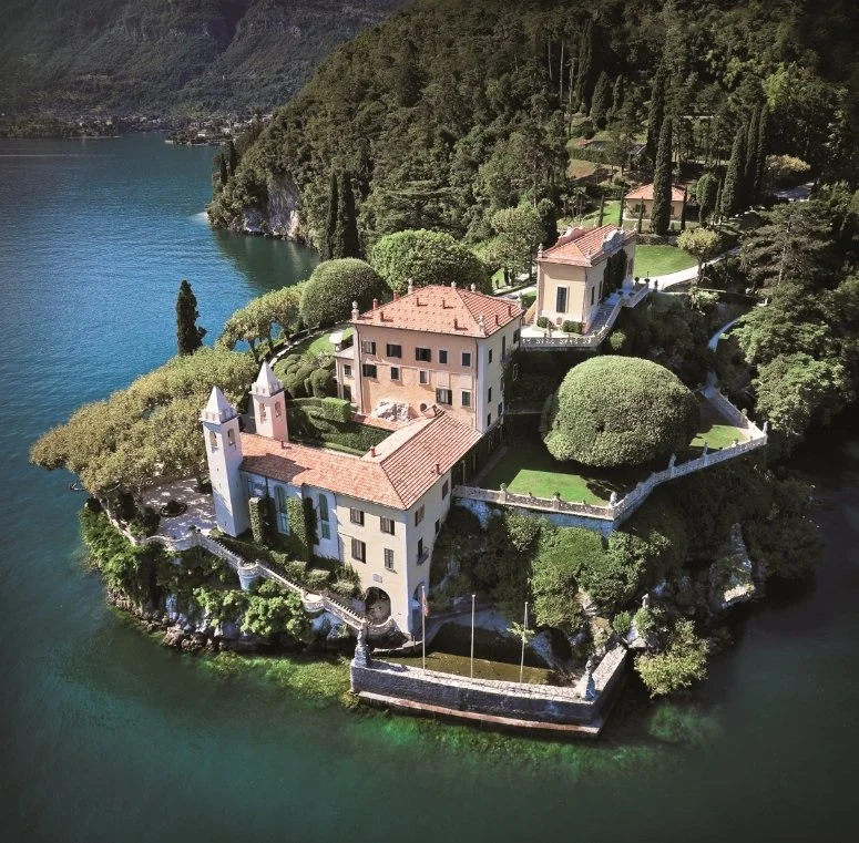 Villa del Balbianello wedding venue terraced gardens Lake Como