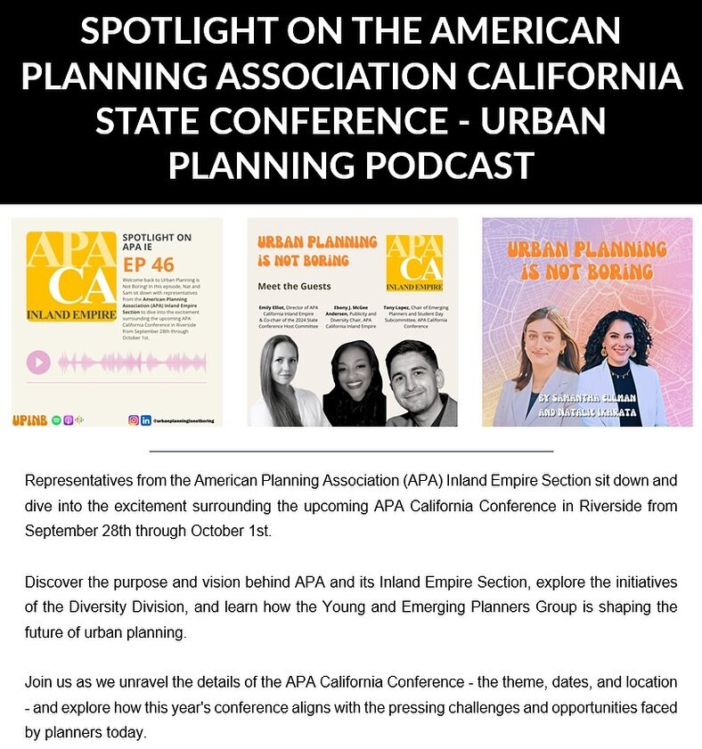 Did anyone catch us in the @apa_california newsletter that went out today?? 👀👀🫡🫡

Our episode with @inlandempireapa was featured in the newsletter! Reminder that there is less than one month left to submit abstracts for this year&rsquo;s APA Cali