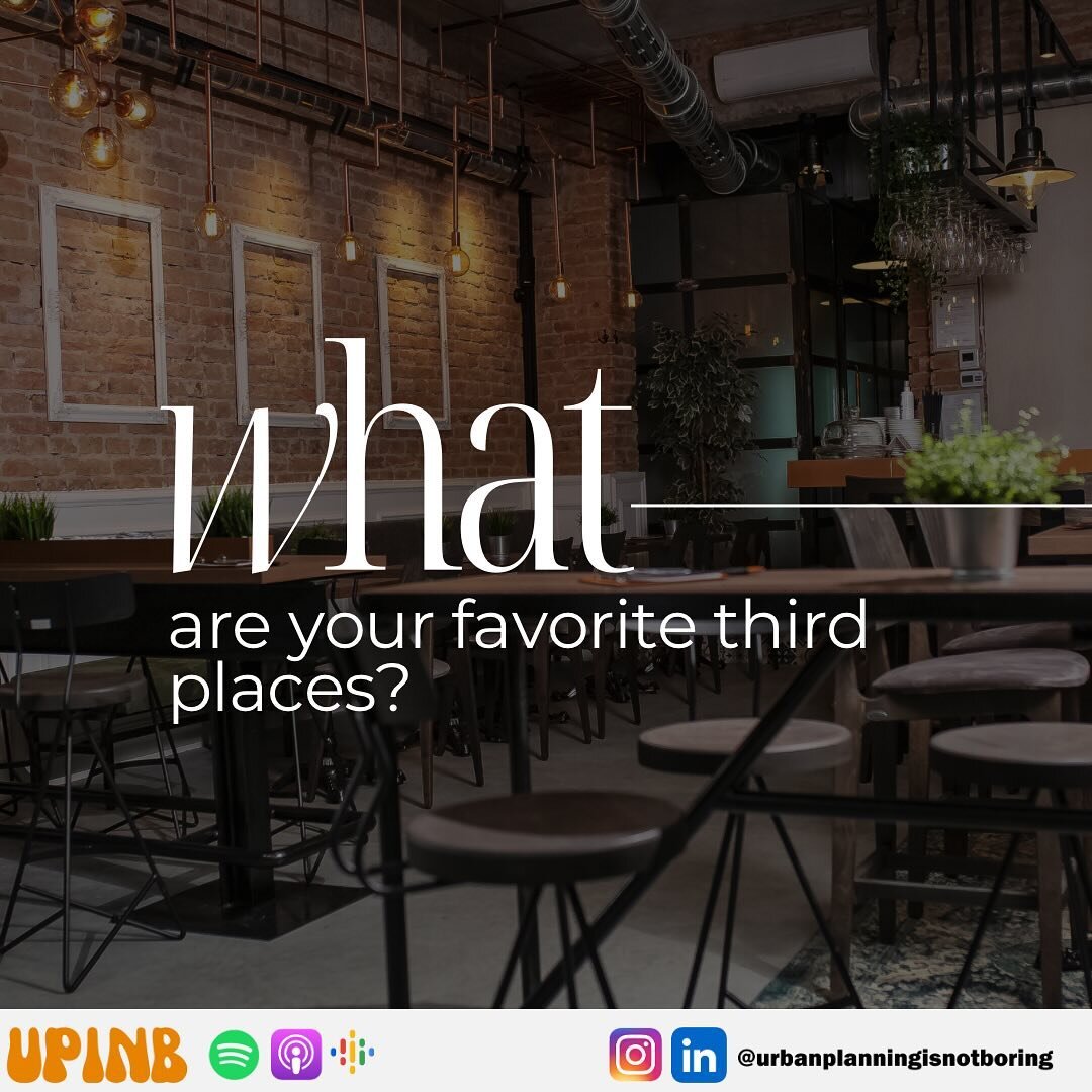 We want to know! What are your favorite third places?? Are they ones we&rsquo;ve listed above? Others? Let us know in the comments!!

Not sure what a third place is? Give our latest episode on third places a listen wherever you get your podcasts 🎧

