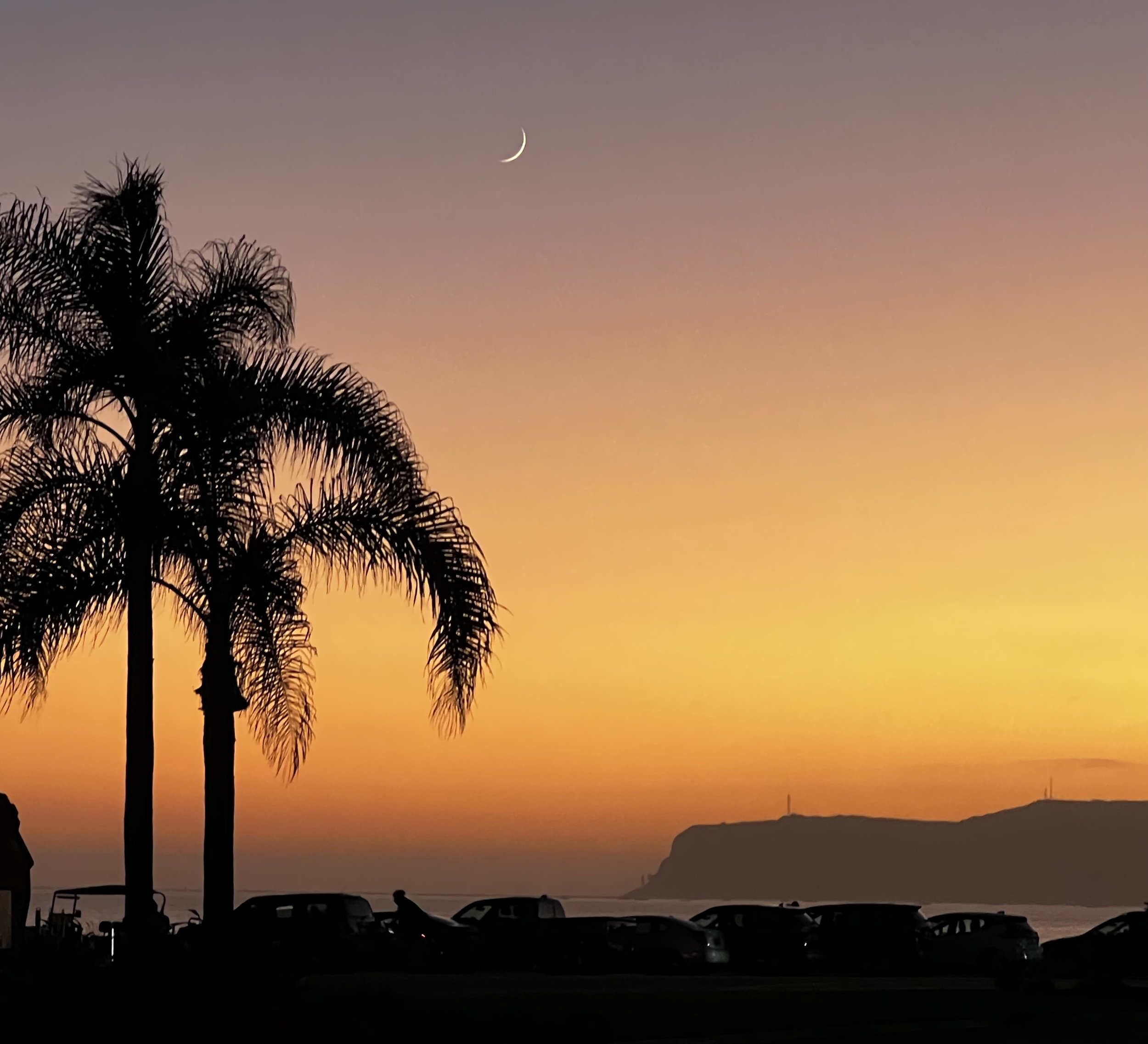 Sunsets at Coronado beach are beautiful