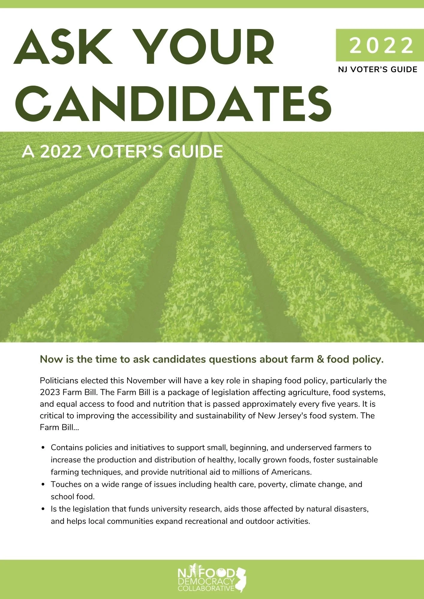 Advocacy Tools — NJ Food Democracy Collaboratives