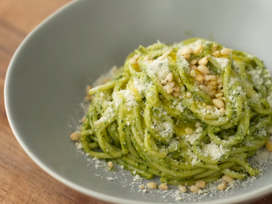Basil Pesto Pasta