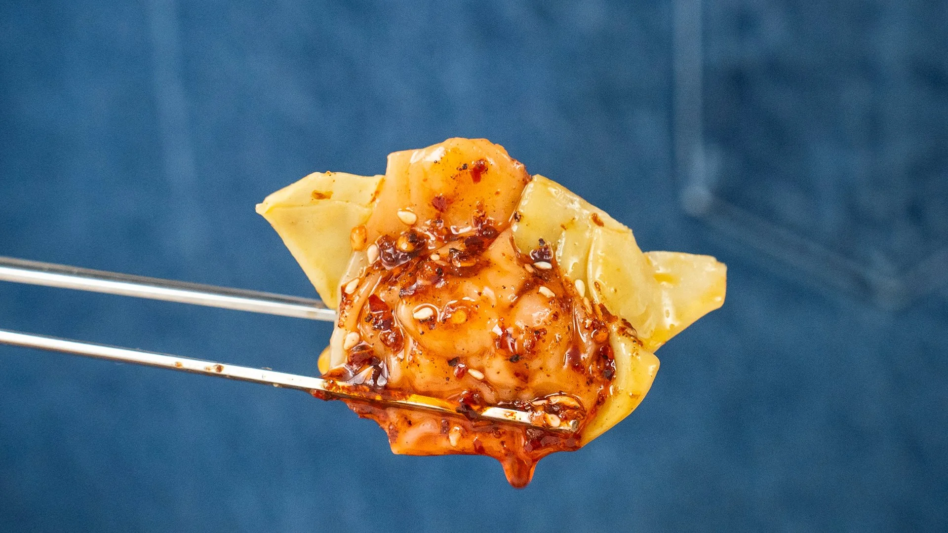 Chili Oil Pork Wontons