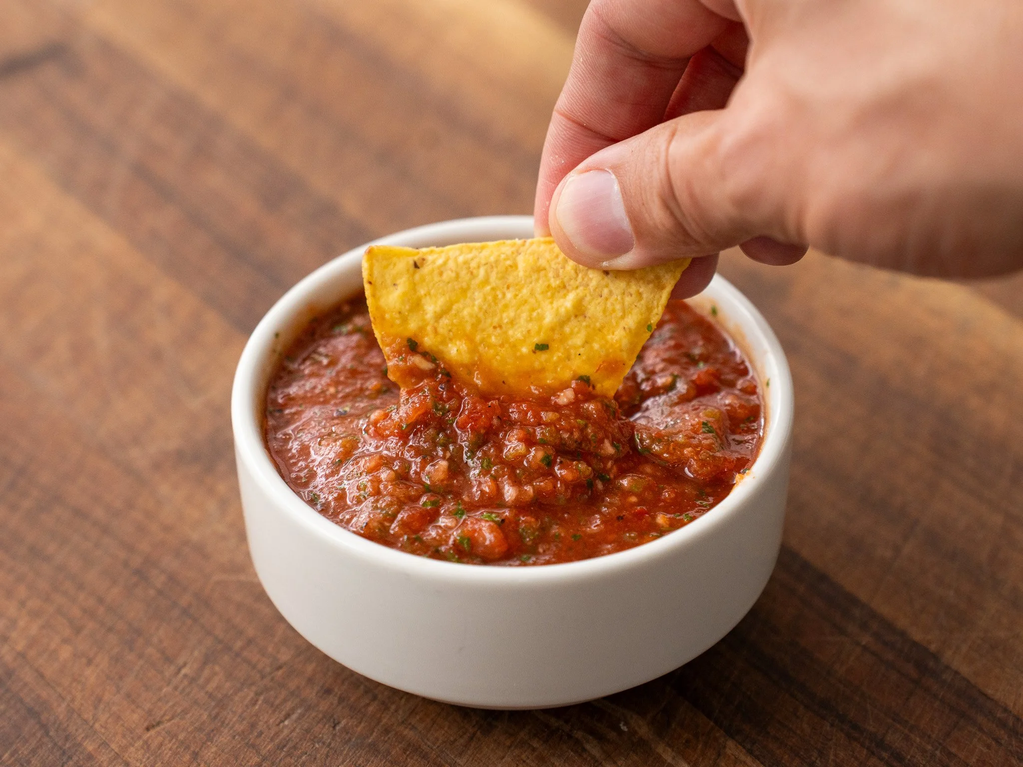 Mexican Restaurant-Style Tomato Salsa