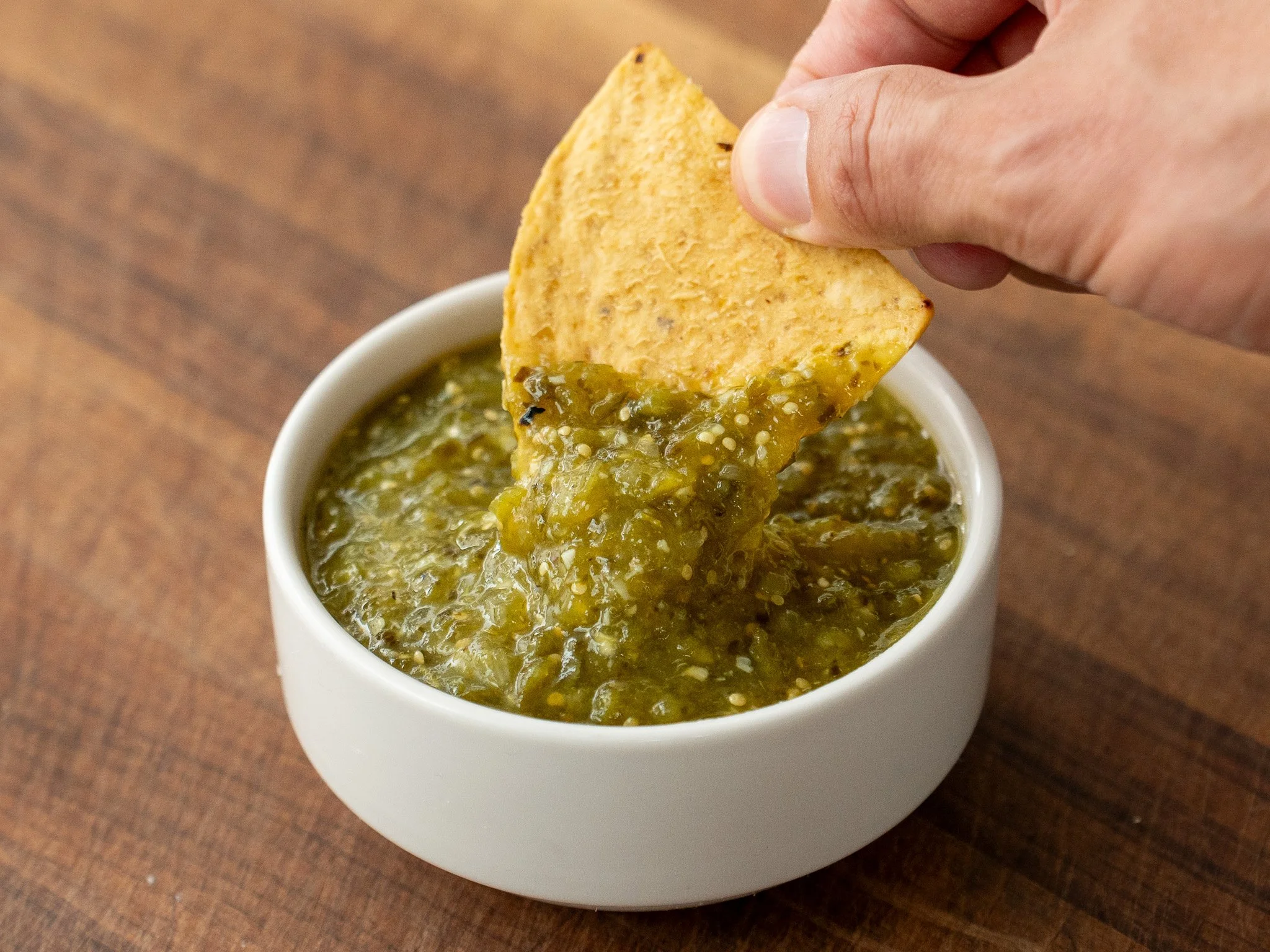 Roasted Tomatillo Salsa