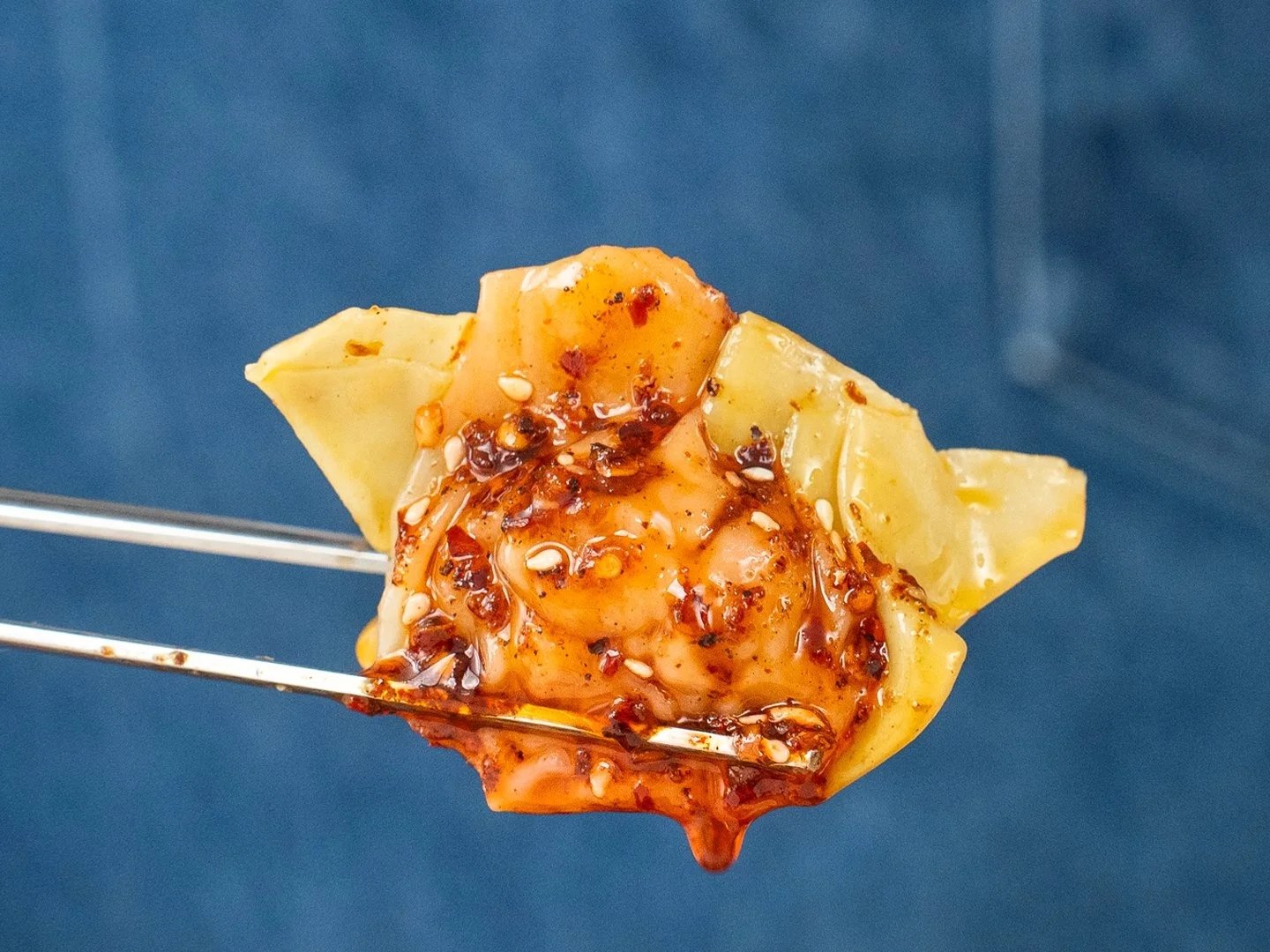 Chili Oil Pork Wontons