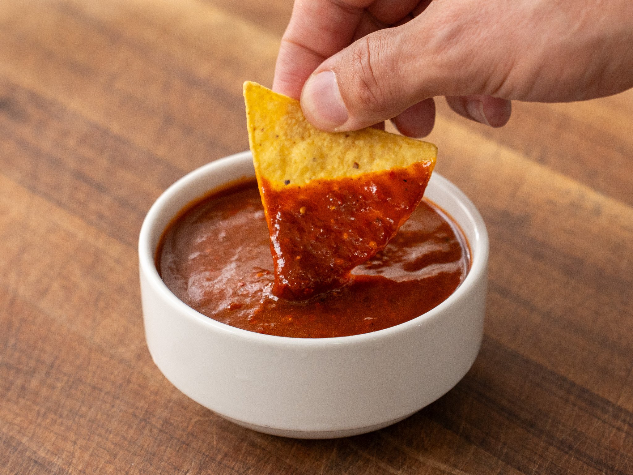 Salsa Taquera (Dried Chile Salsa)
