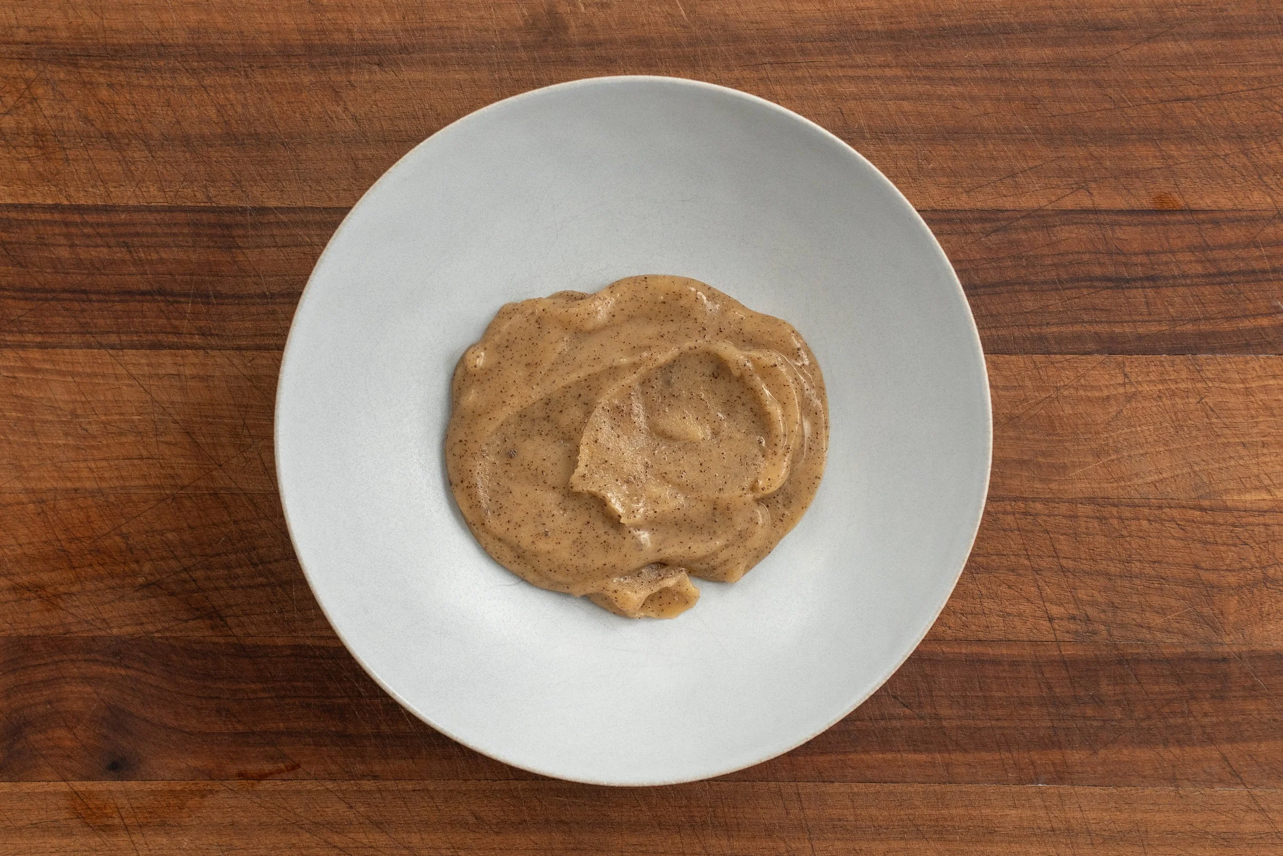 browned butter that has been cooled
